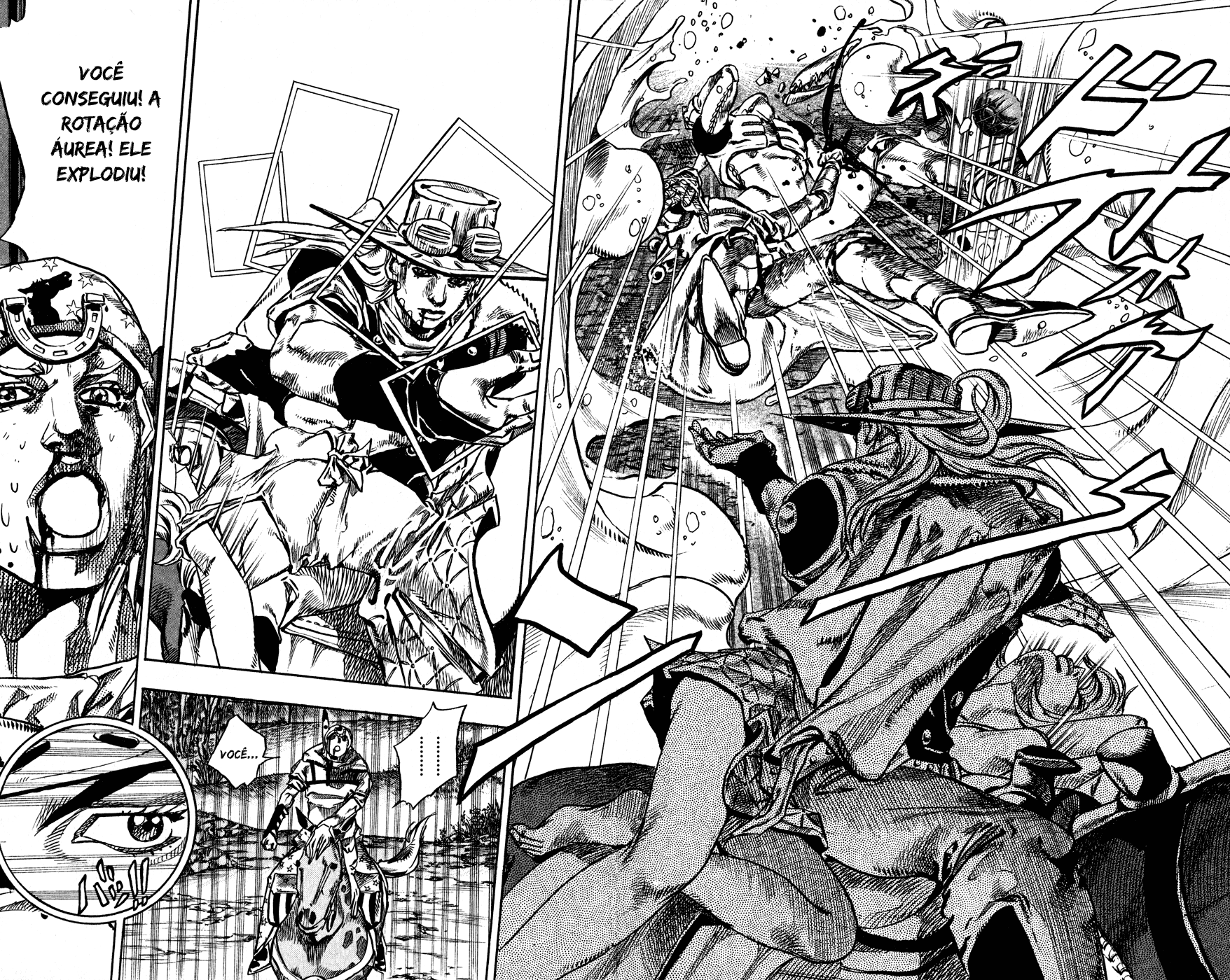 Read JoJo's Bizarre Adventure Part 7  Steel Ball Run PT-BR Manga Online