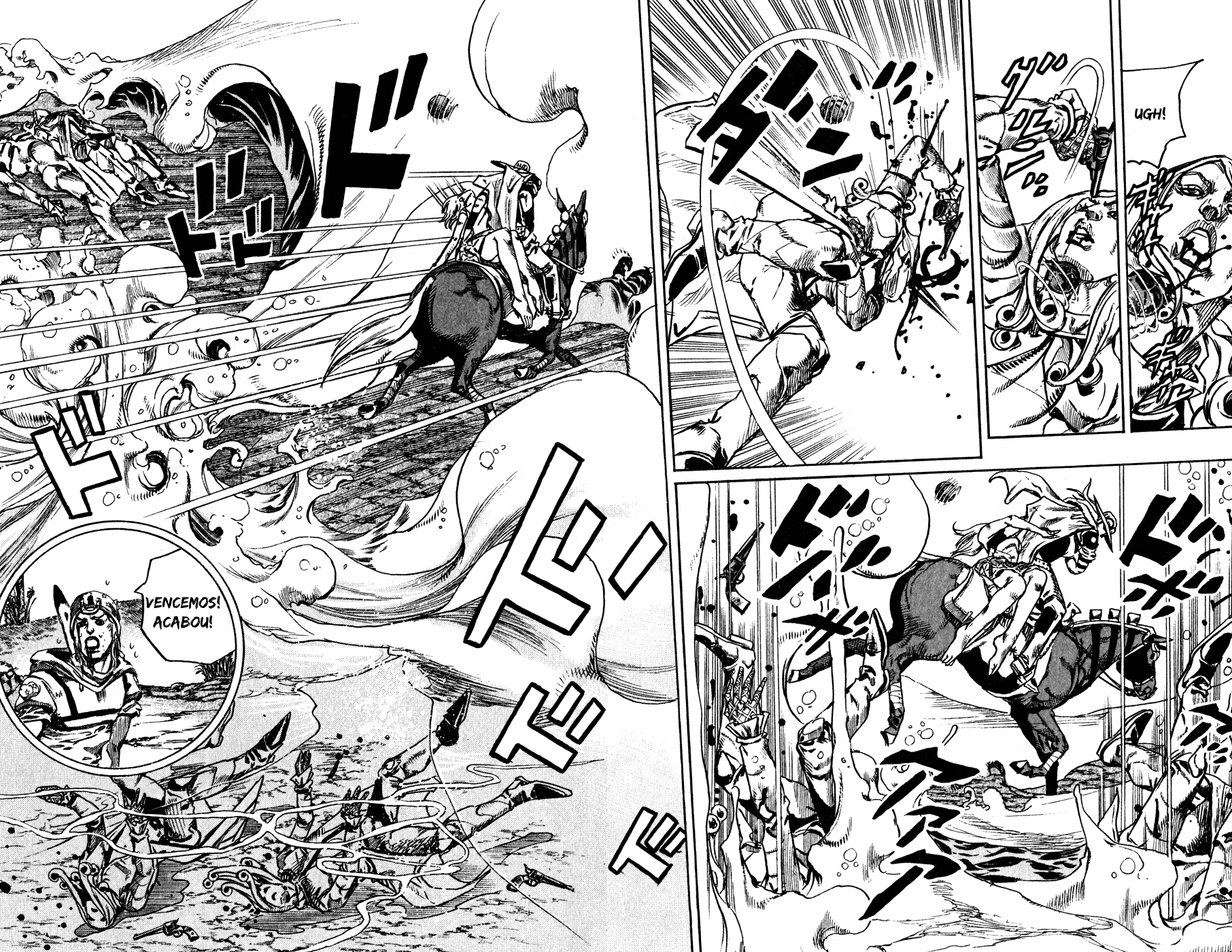 Read JoJo's Bizarre Adventure Part 7  Steel Ball Run PT-BR Manga Online