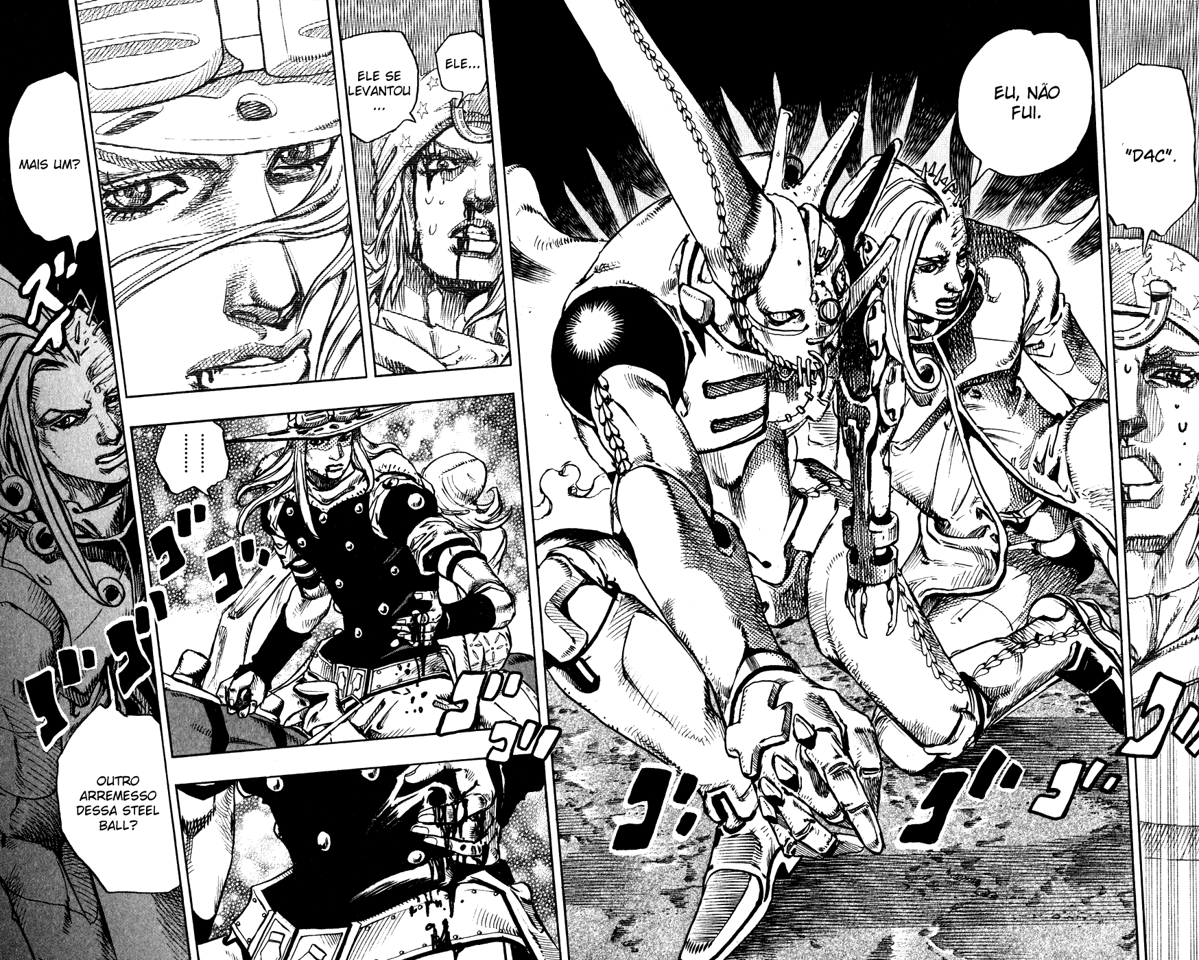 Read JoJo's Bizarre Adventure Part 7  Steel Ball Run PT-BR Manga Online
