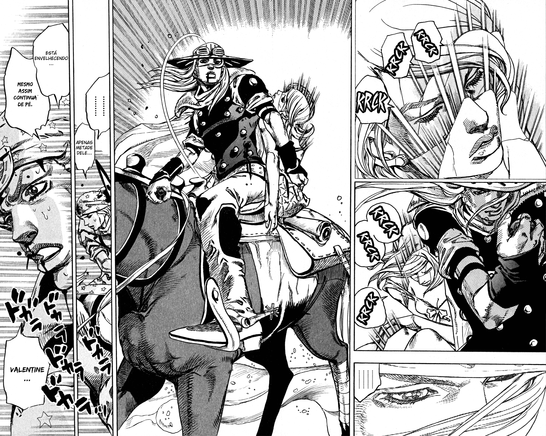 Read JoJo's Bizarre Adventure Part 7  Steel Ball Run PT-BR Manga Online