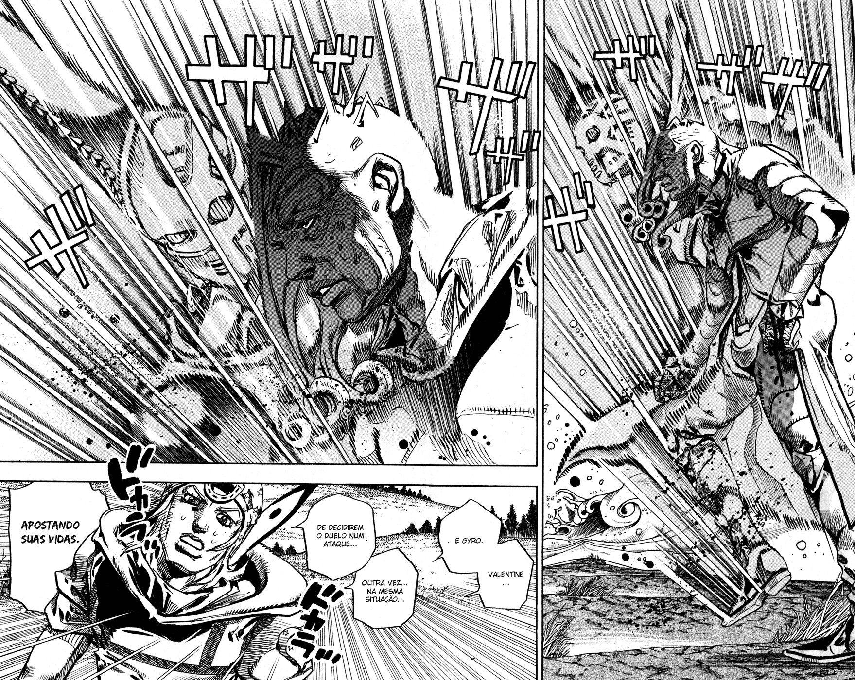 Read JoJo's Bizarre Adventure Part 7  Steel Ball Run PT-BR Manga Online