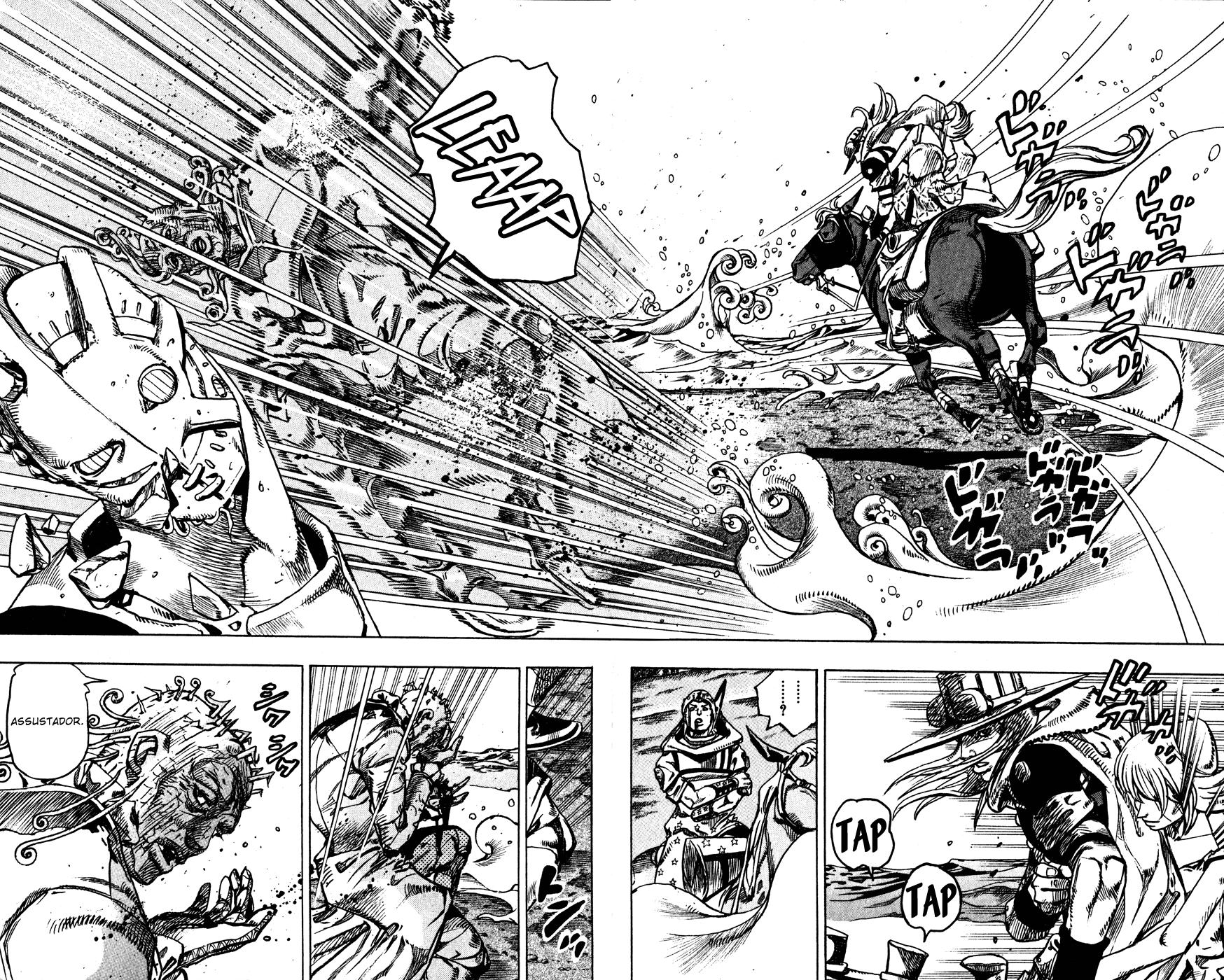 Read JoJo's Bizarre Adventure Part 7  Steel Ball Run PT-BR Manga Online