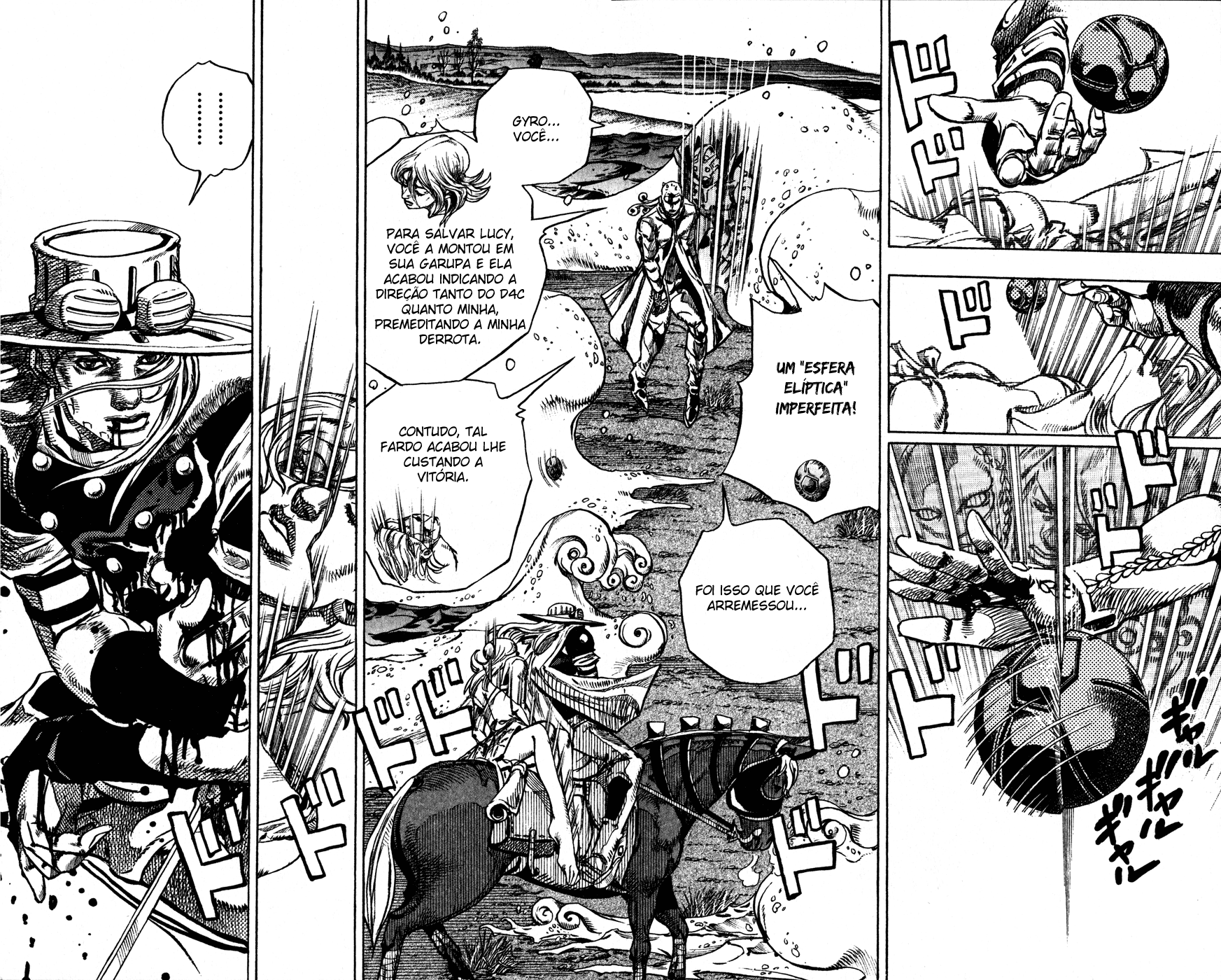 Read JoJo's Bizarre Adventure Part 7  Steel Ball Run PT-BR Manga Online