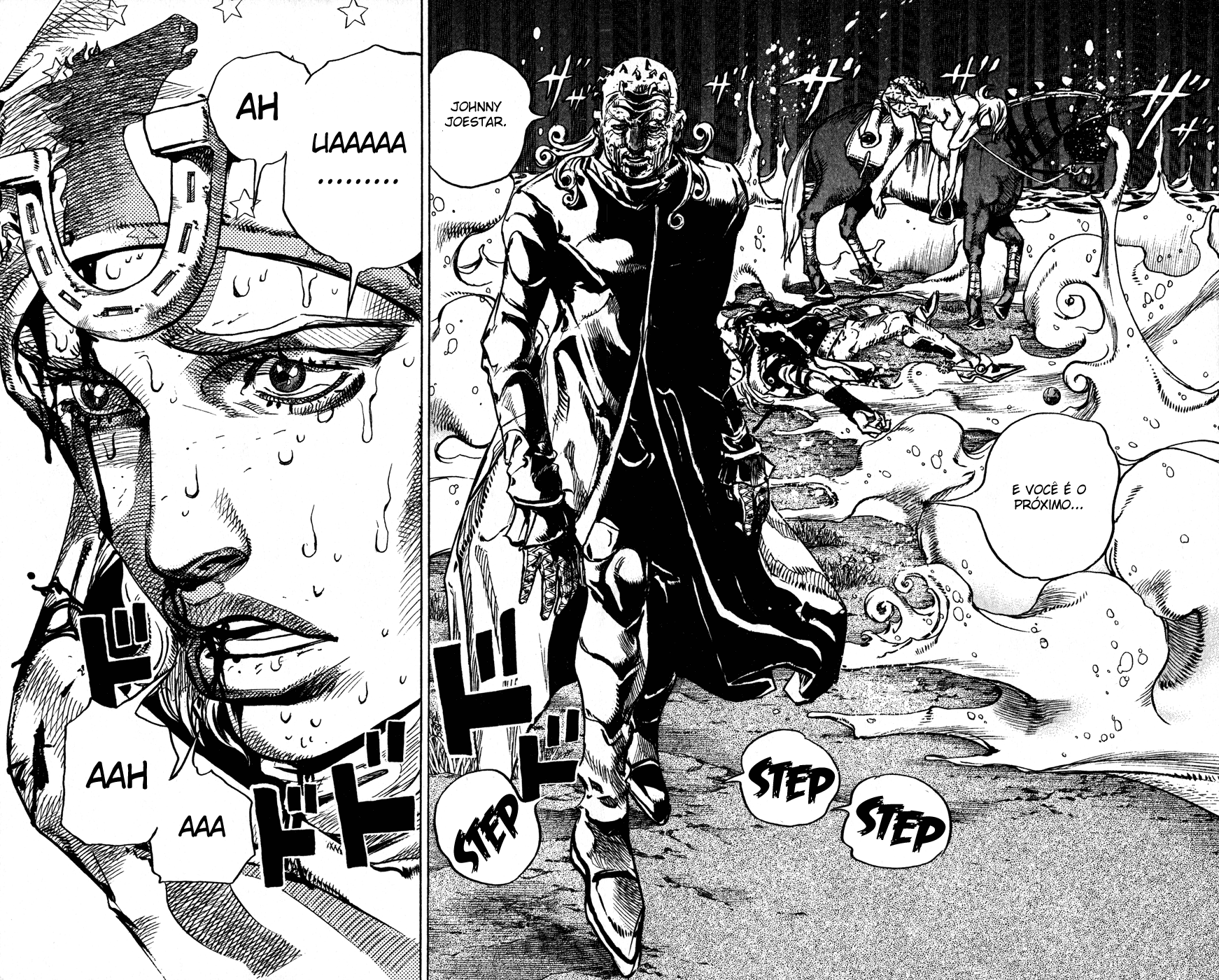 Read JoJo's Bizarre Adventure Part 7  Steel Ball Run PT-BR Manga Online