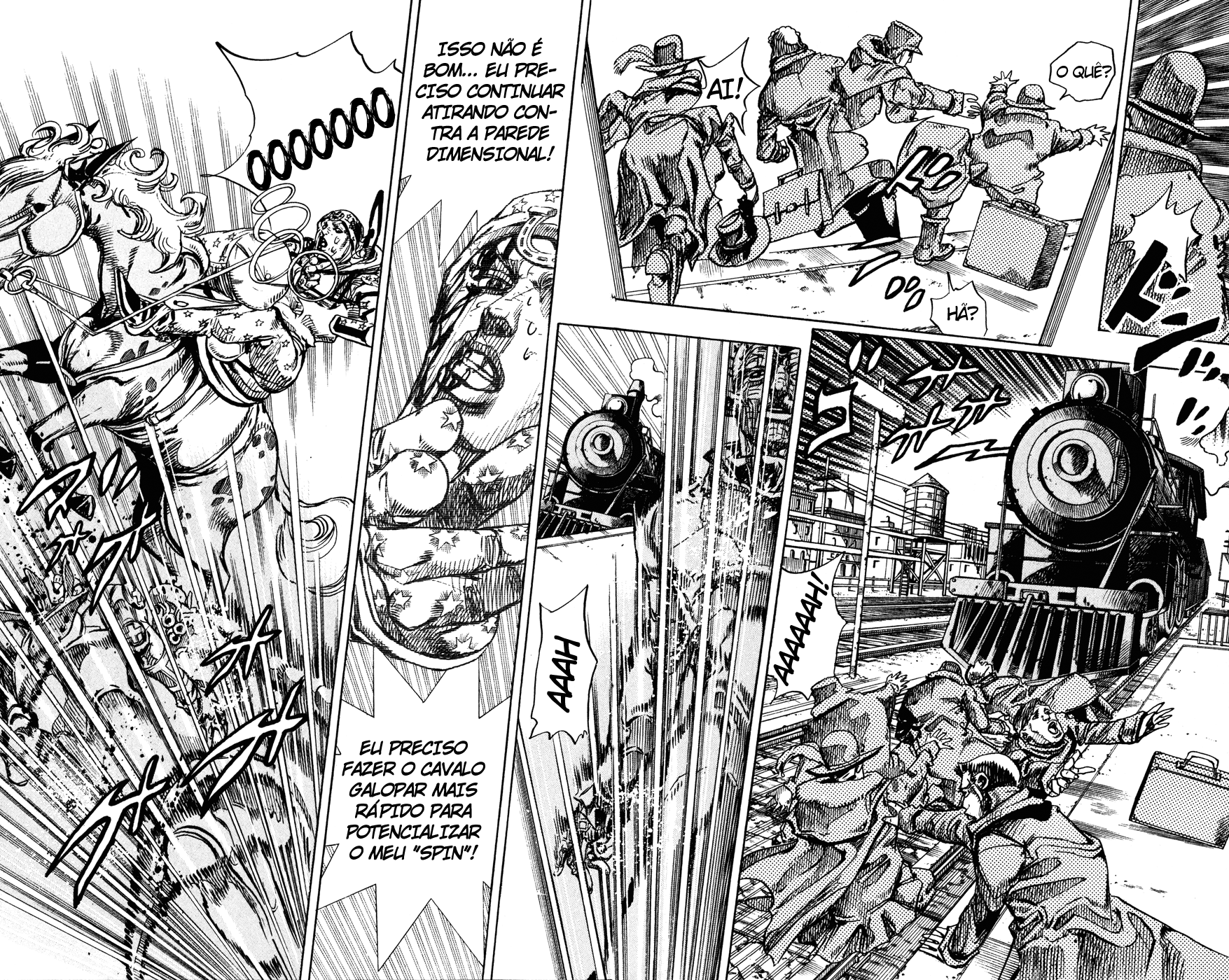 Read JoJo's Bizarre Adventure Part 7  Steel Ball Run PT-BR Manga Online