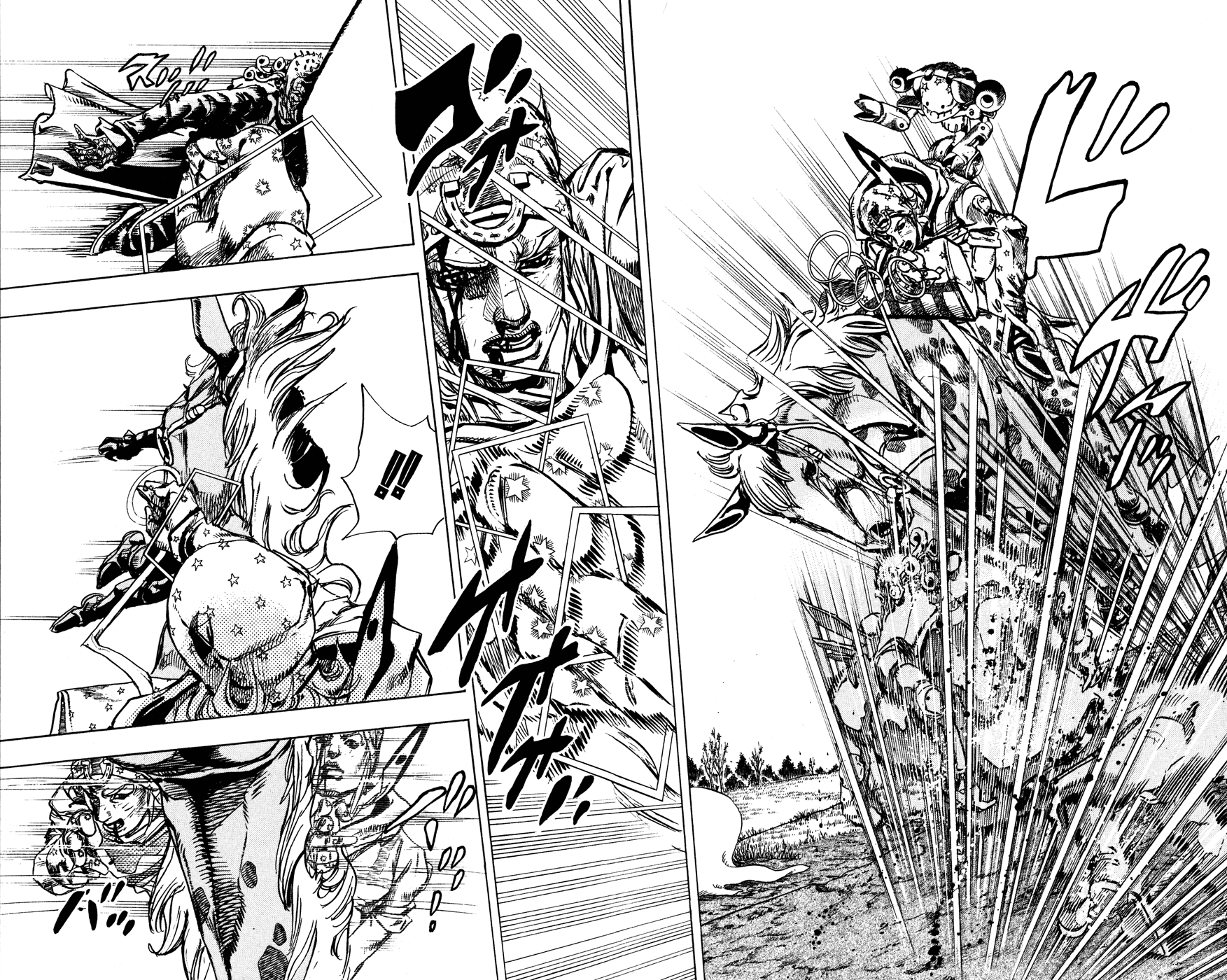 Read JoJo's Bizarre Adventure Part 7  Steel Ball Run PT-BR Manga Online