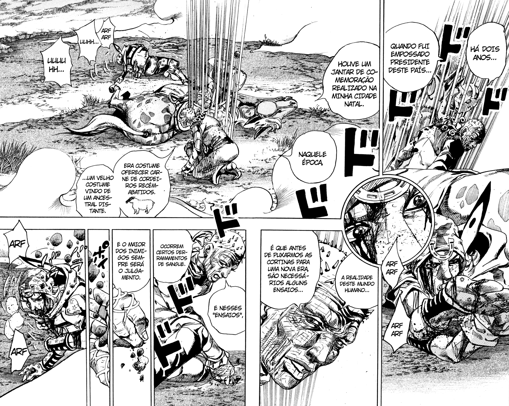 Read JoJo's Bizarre Adventure Part 7  Steel Ball Run PT-BR Manga Online