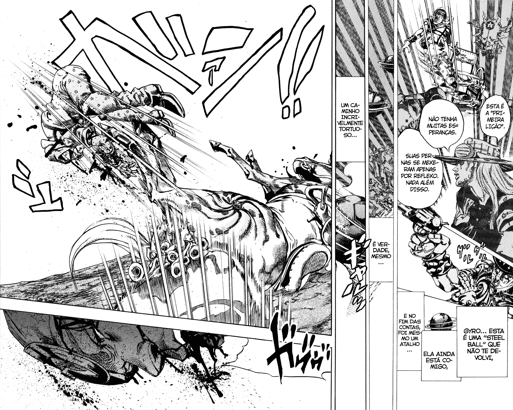Read JoJo's Bizarre Adventure Part 7  Steel Ball Run PT-BR Manga Online