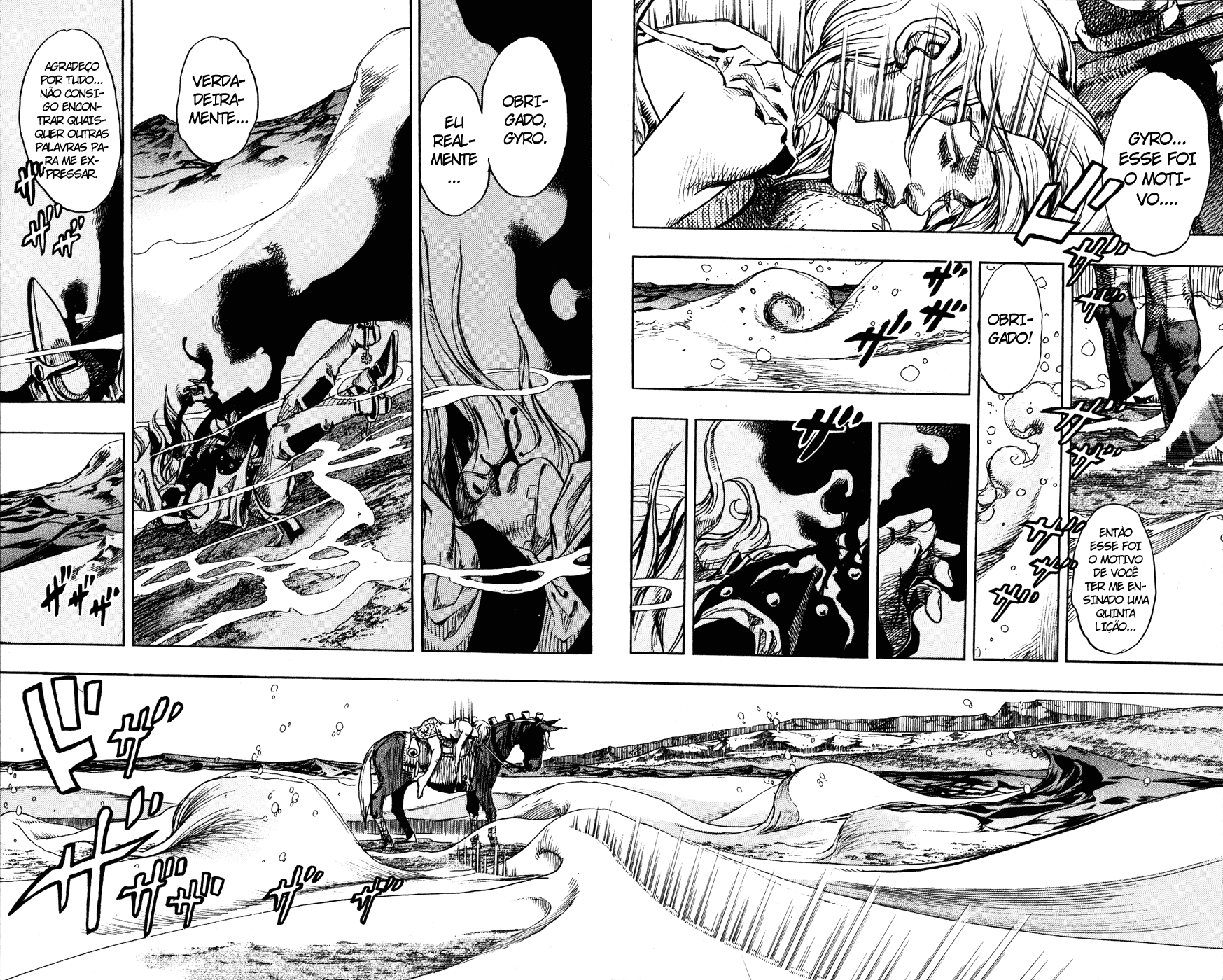 Read JoJo's Bizarre Adventure Part 7  Steel Ball Run PT-BR Manga Online