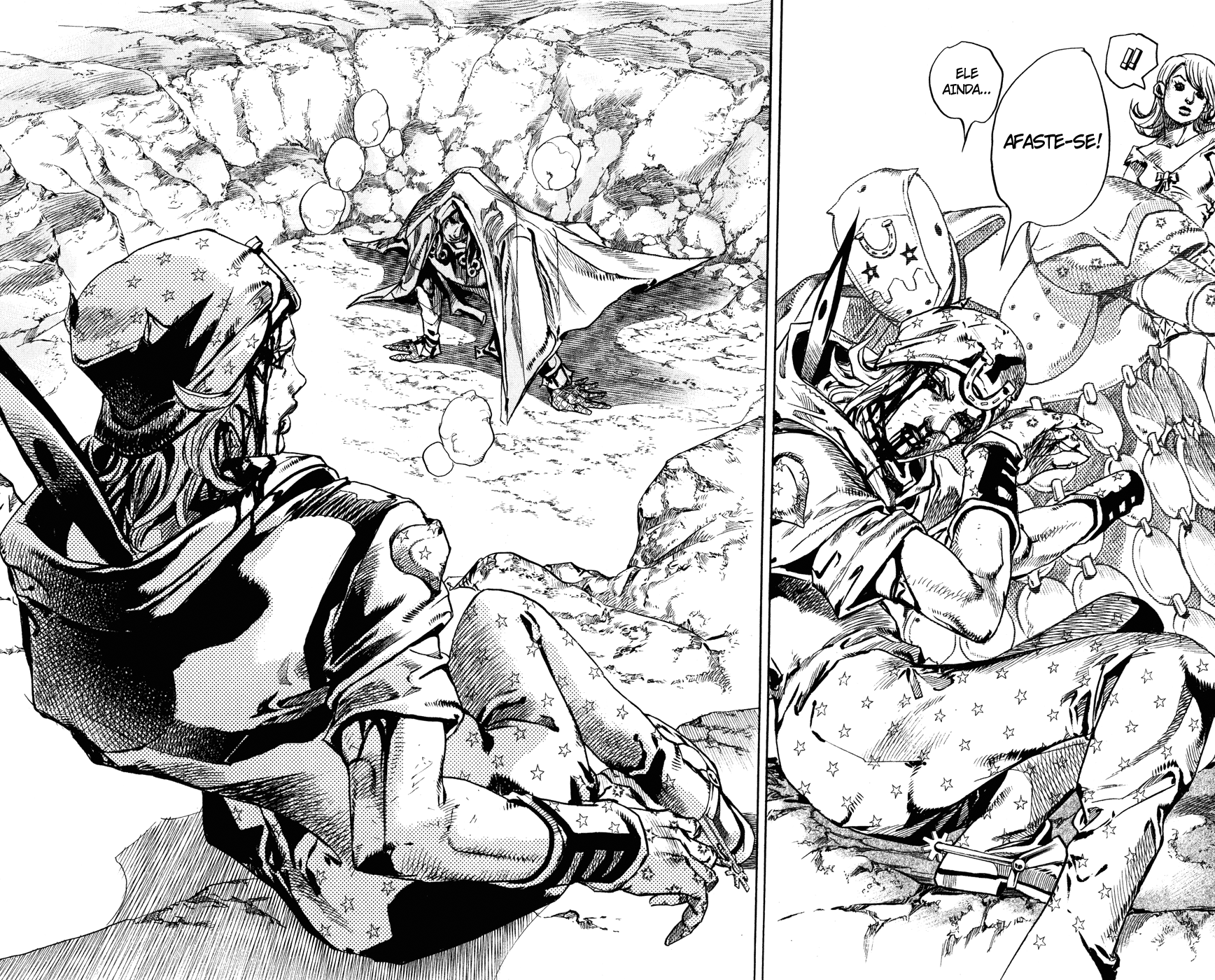 Read JoJo's Bizarre Adventure Part 7  Steel Ball Run PT-BR Manga Online