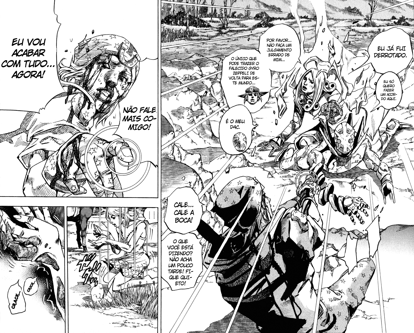 Read JoJo's Bizarre Adventure Part 7  Steel Ball Run PT-BR Manga Online