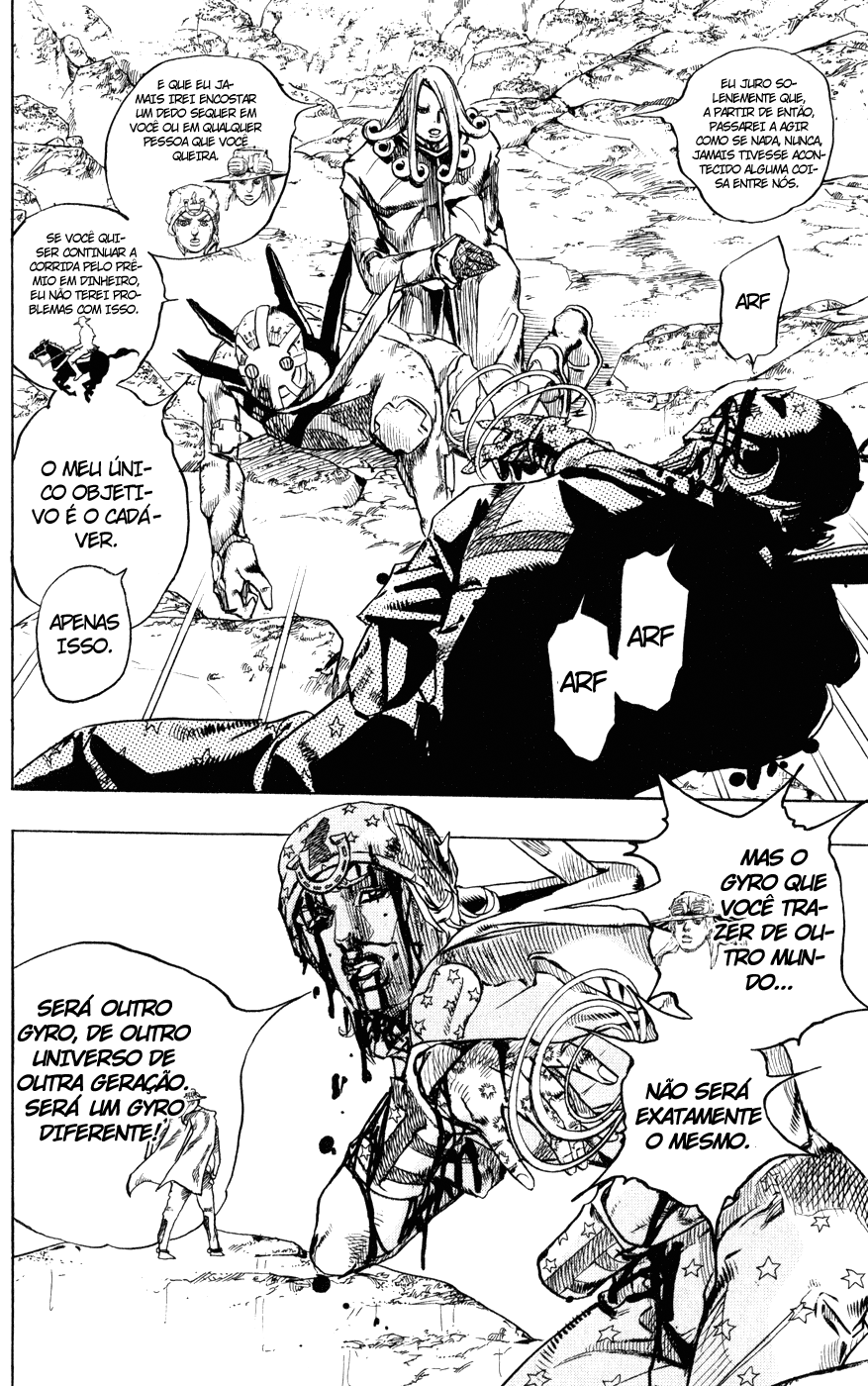 Read JoJo's Bizarre Adventure Part 7  Steel Ball Run PT-BR Manga Online
