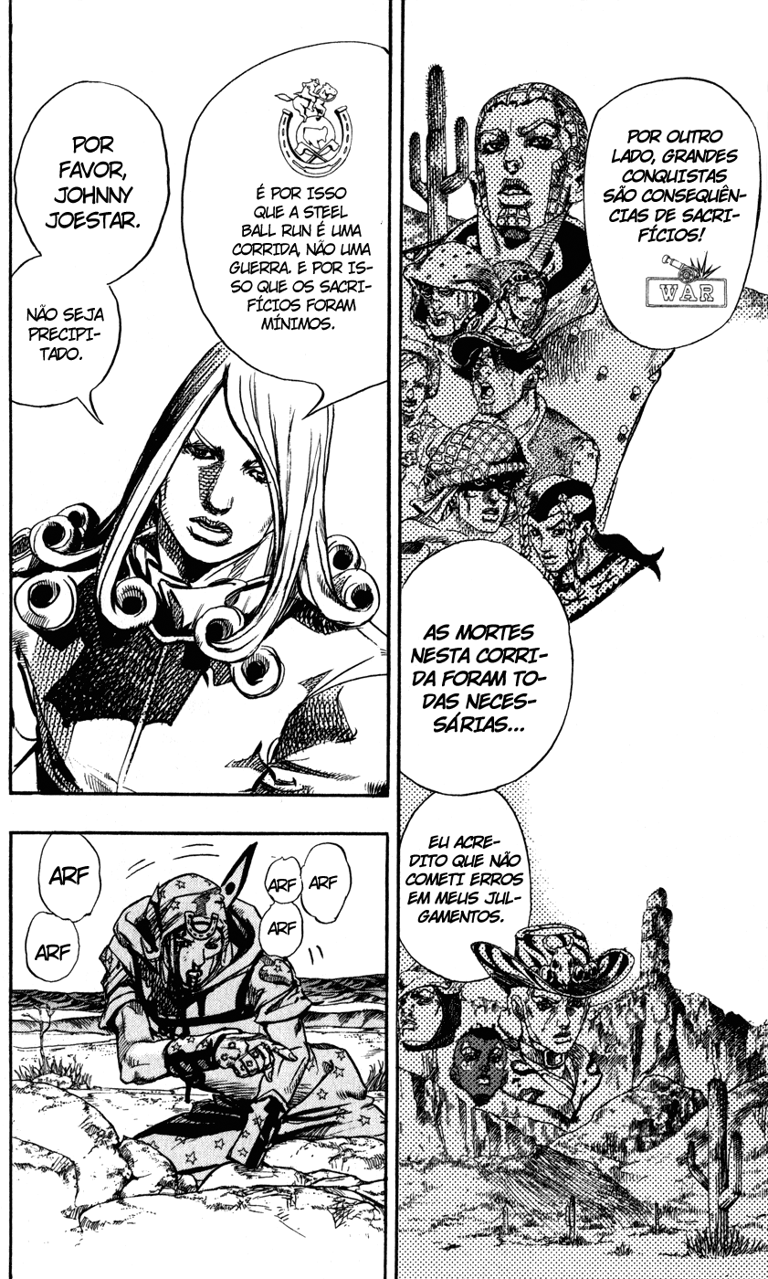 Read JoJo's Bizarre Adventure Part 7  Steel Ball Run PT-BR Manga Online