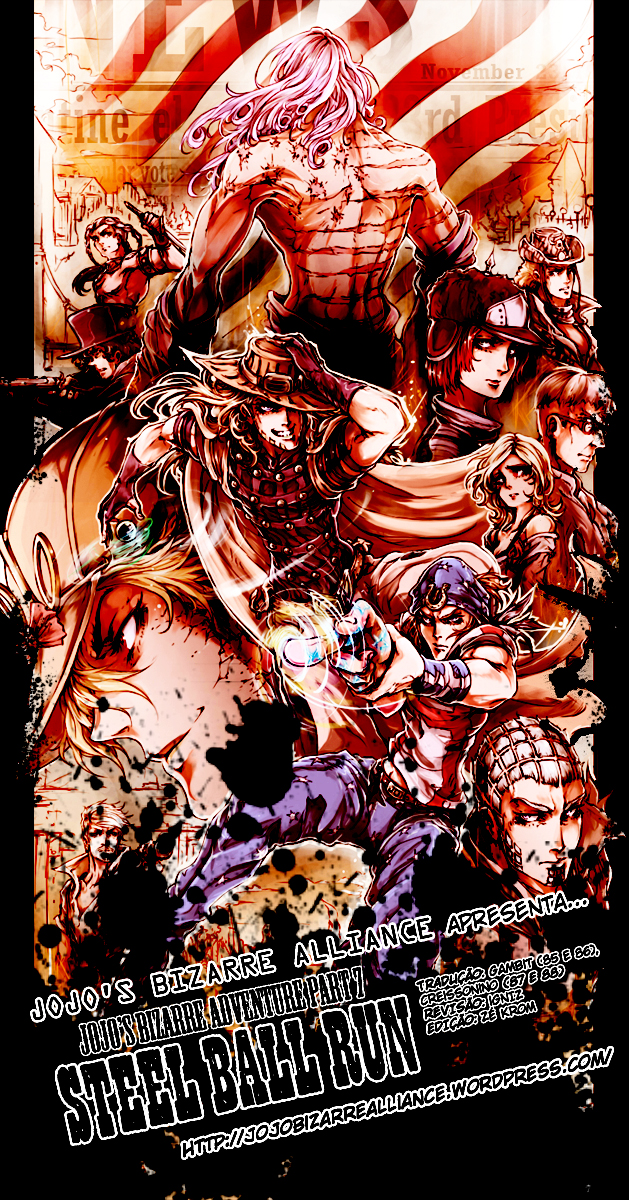 Read JoJo's Bizarre Adventure Part 7  Steel Ball Run PT-BR Manga Online