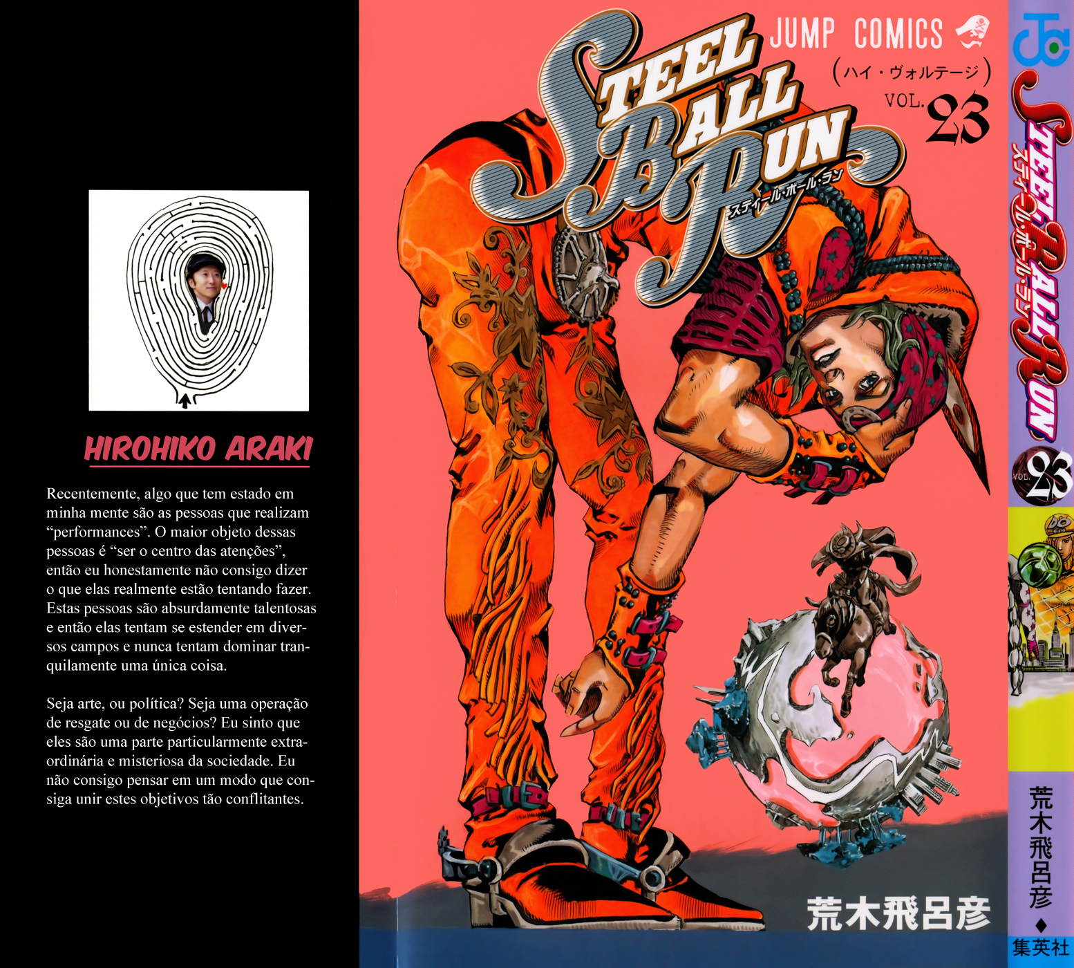 Read JoJo's Bizarre Adventure Part 7  Steel Ball Run PT-BR Manga Online