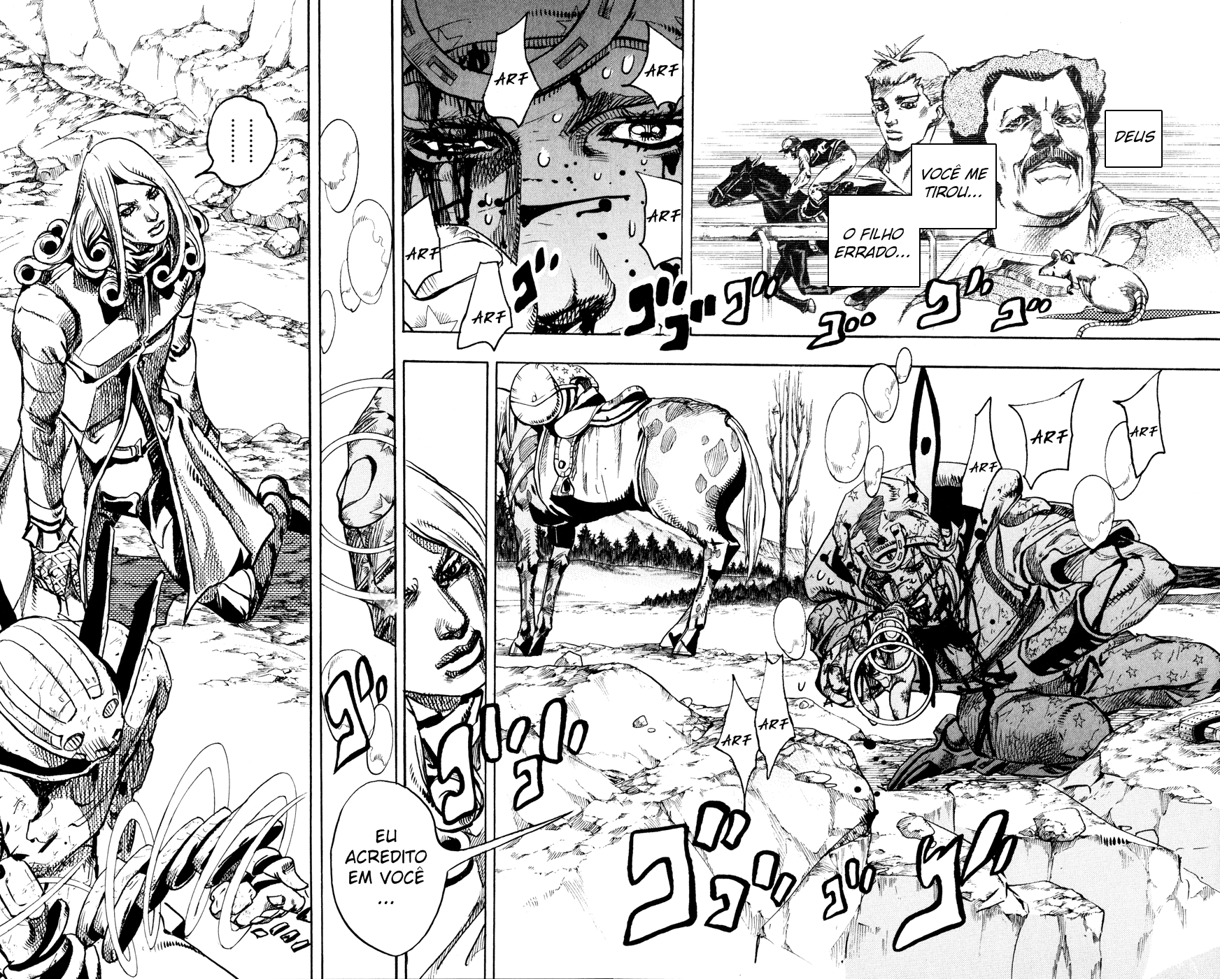 Read JoJo's Bizarre Adventure Part 7  Steel Ball Run PT-BR Manga Online