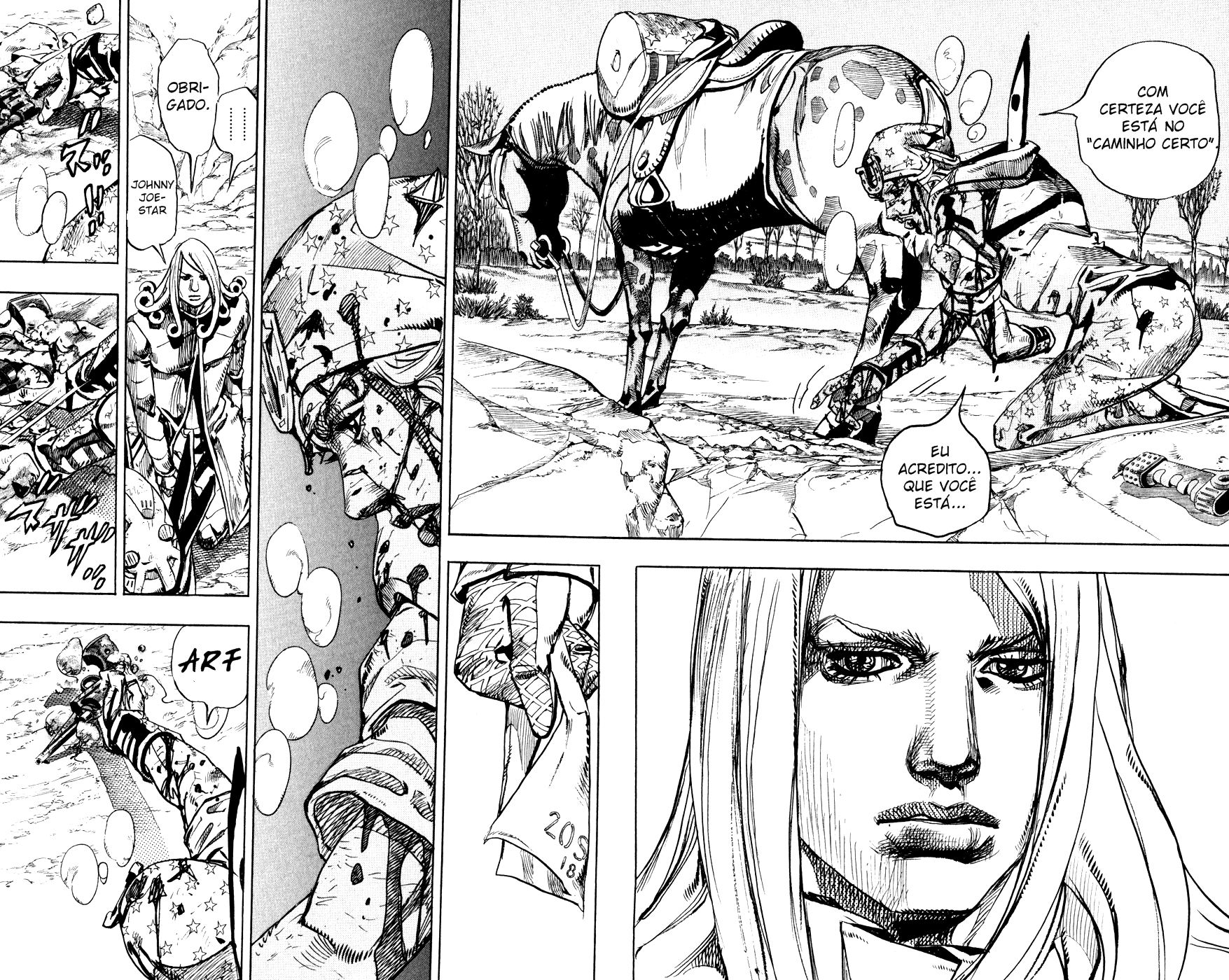Read JoJo's Bizarre Adventure Part 7  Steel Ball Run PT-BR Manga Online