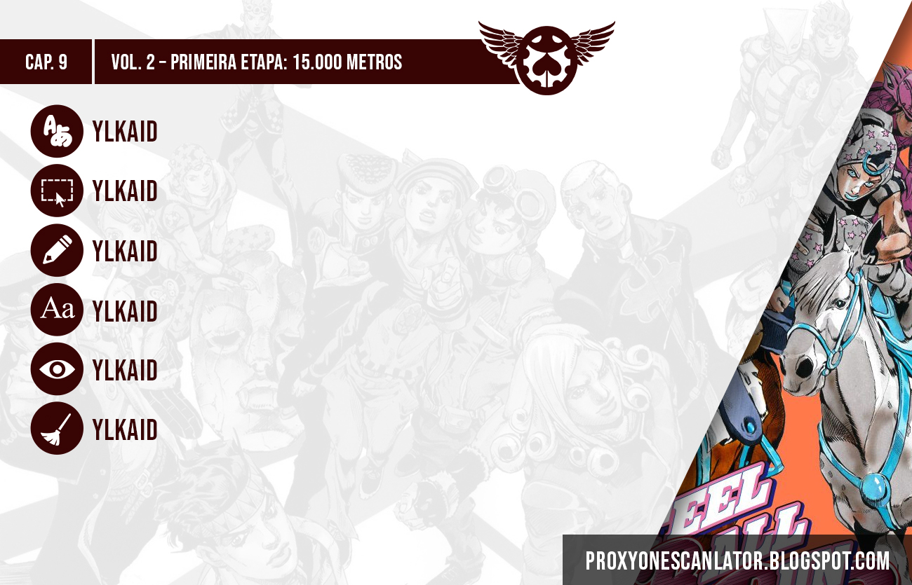 Read JoJo's Bizarre Adventure Part 7  Steel Ball Run PT-BR Manga Online