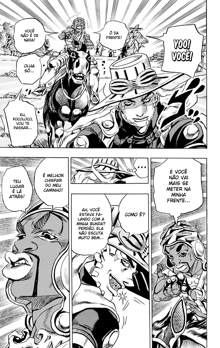 Read JoJo's Bizarre Adventure Part 7  Steel Ball Run PT-BR Manga Online