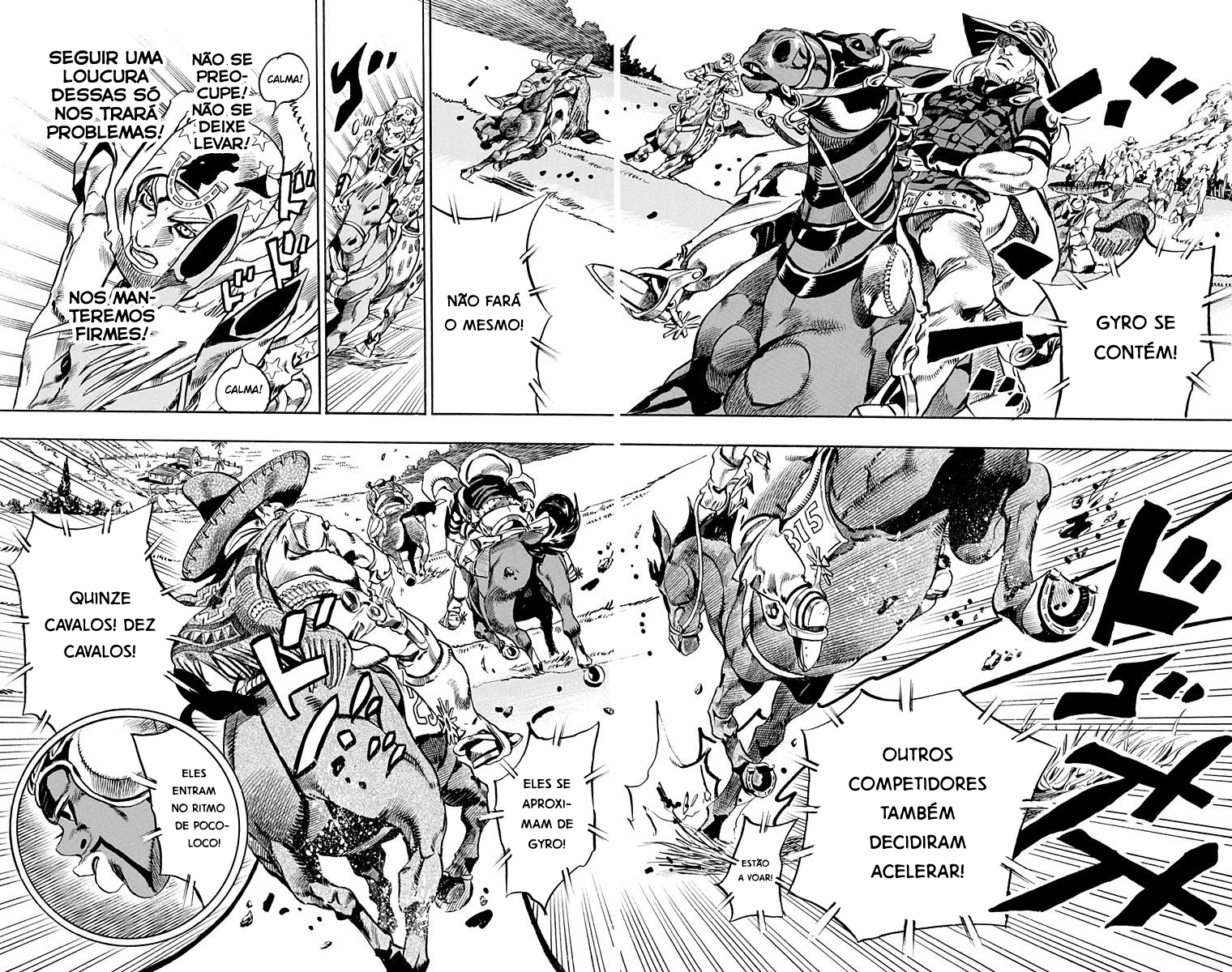 Read JoJo's Bizarre Adventure Part 7  Steel Ball Run PT-BR Manga Online