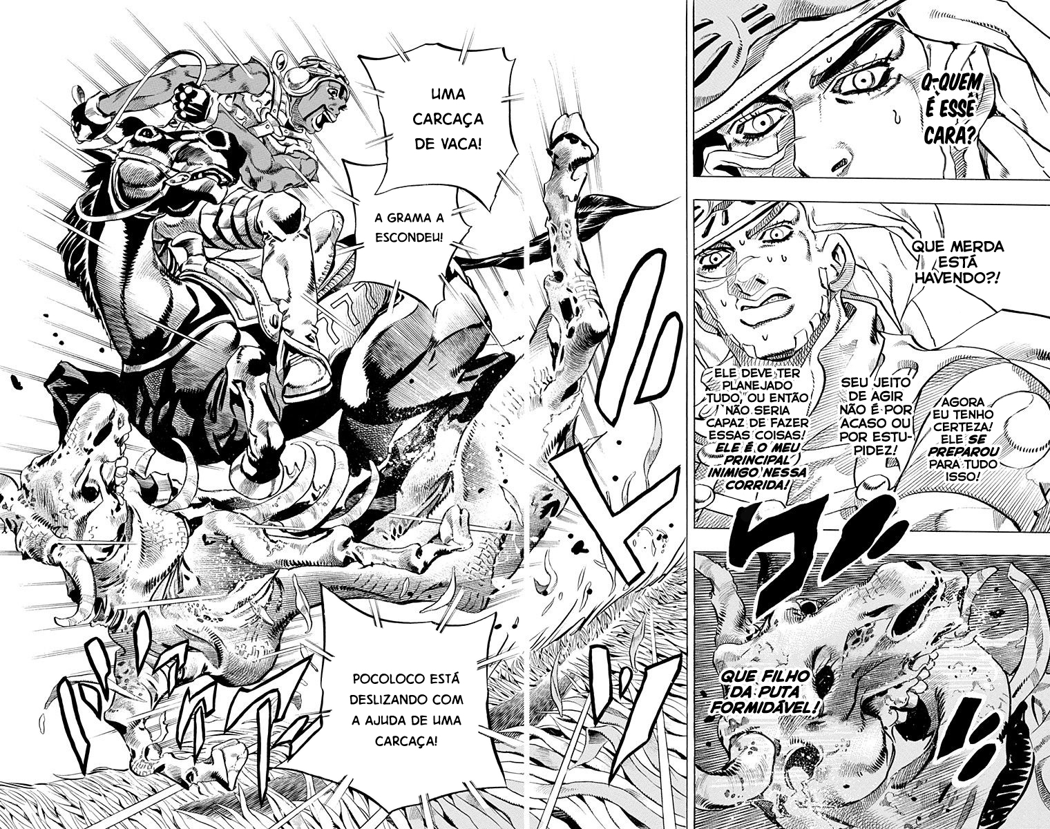 Read JoJo's Bizarre Adventure Part 7  Steel Ball Run PT-BR Manga Online