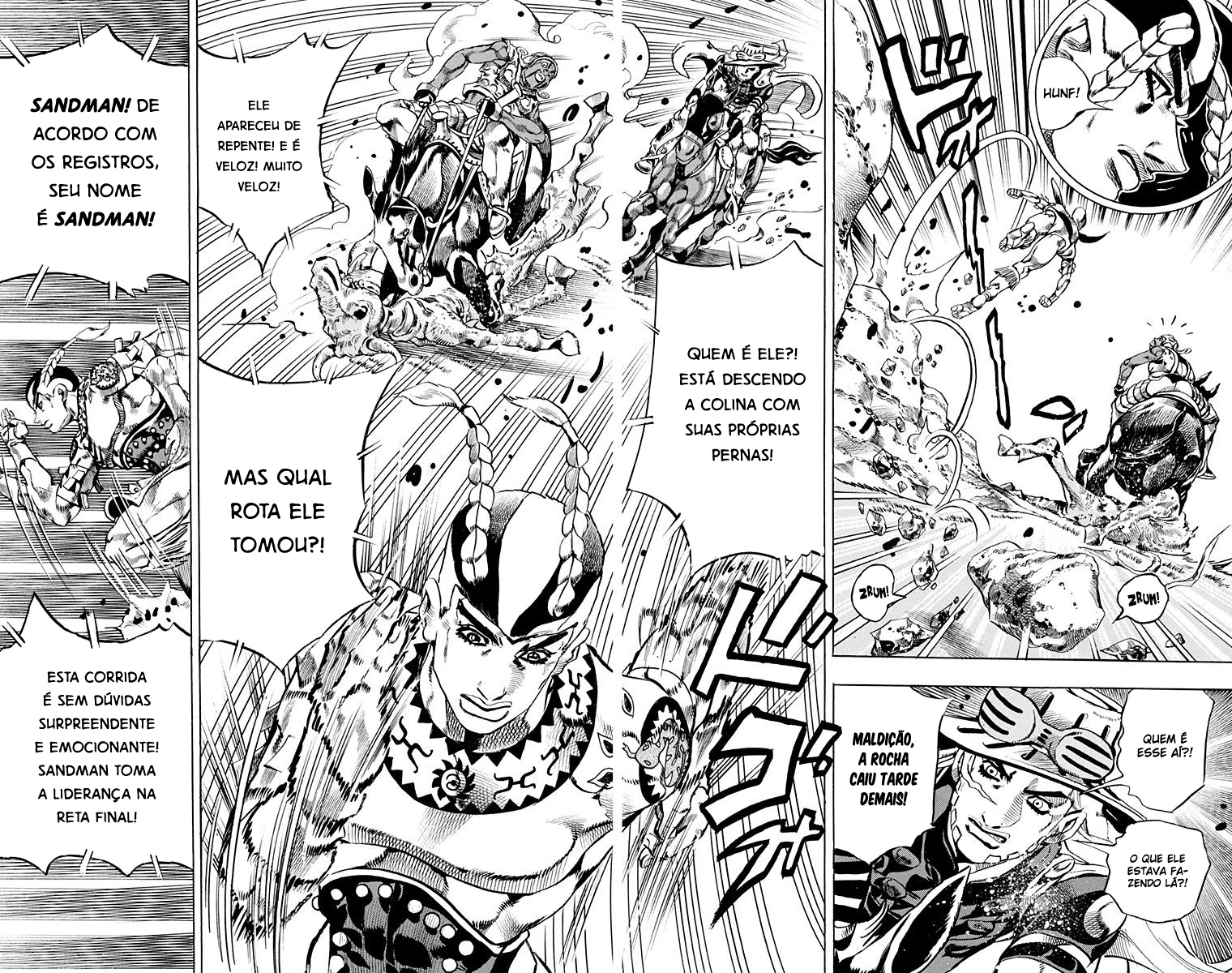 Read JoJo's Bizarre Adventure Part 7  Steel Ball Run PT-BR Manga Online