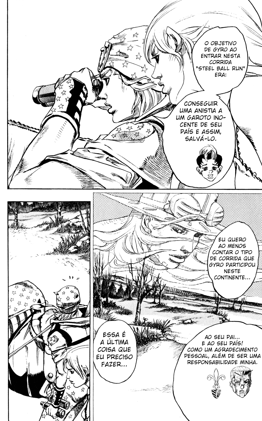 Read JoJo's Bizarre Adventure Part 7  Steel Ball Run PT-BR Manga Online