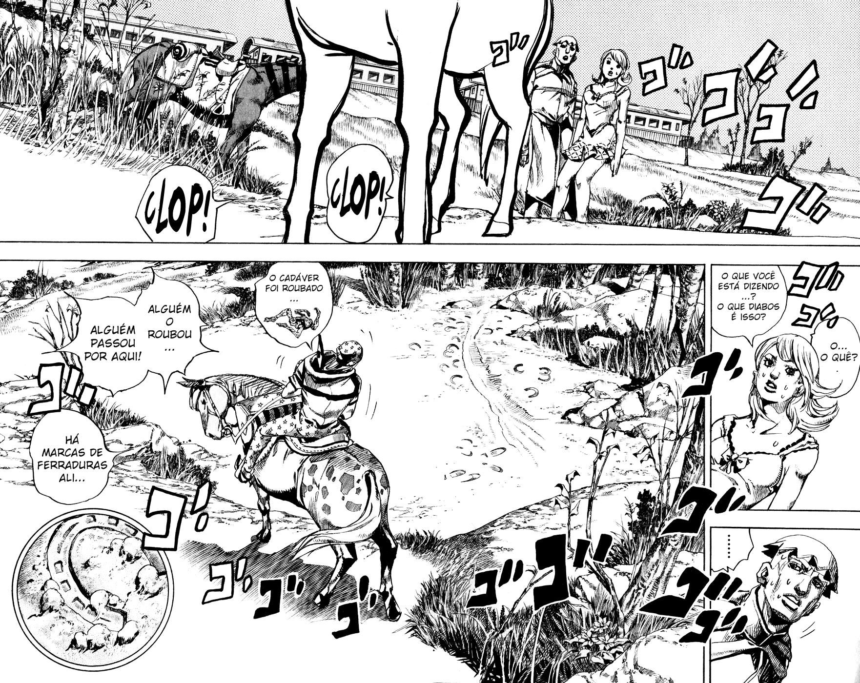 Read JoJo's Bizarre Adventure Part 7  Steel Ball Run PT-BR Manga Online