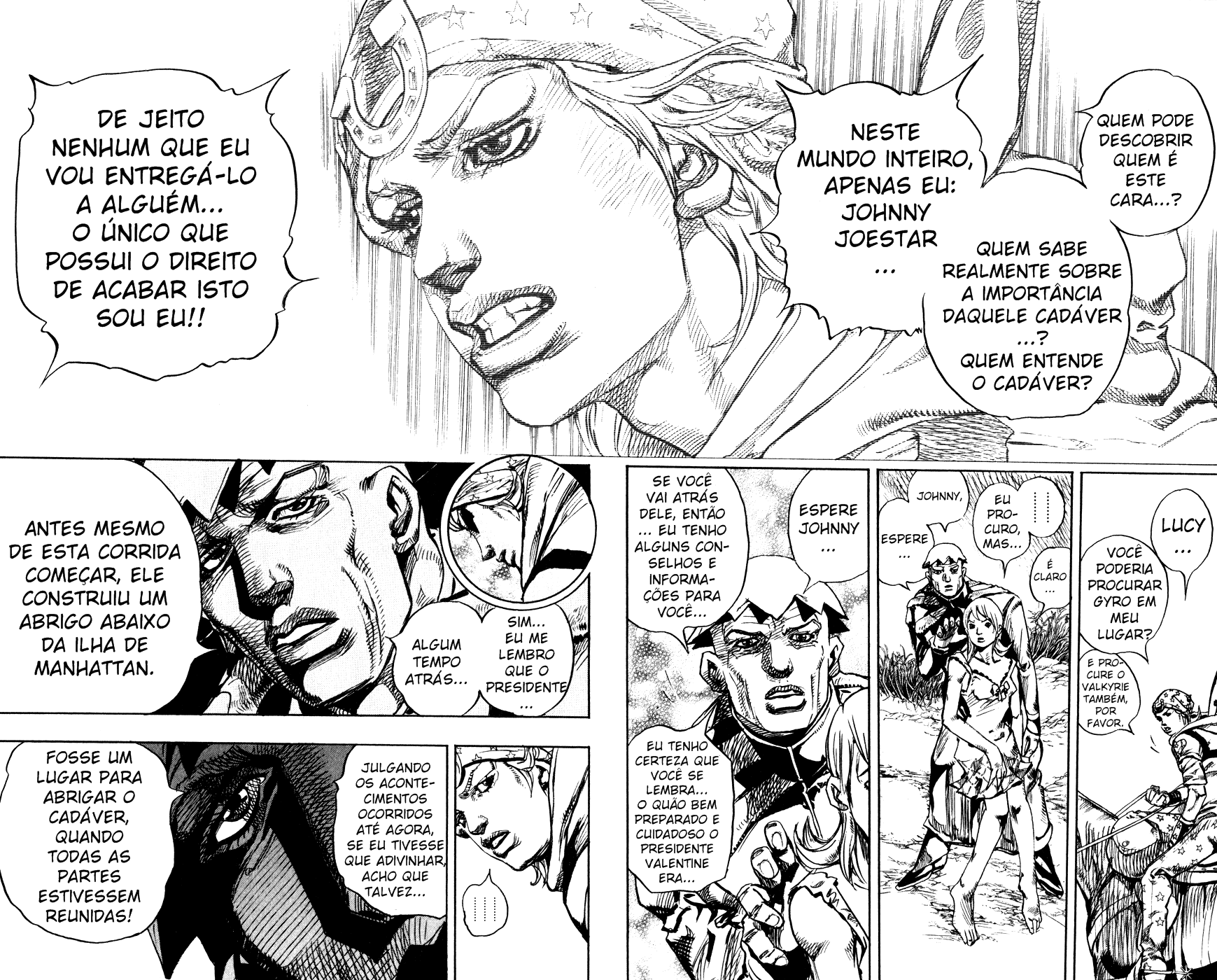 Read JoJo's Bizarre Adventure Part 7  Steel Ball Run PT-BR Manga Online