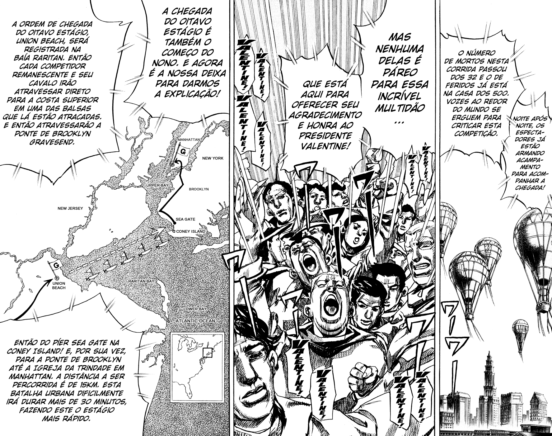 Read JoJo's Bizarre Adventure Part 7  Steel Ball Run PT-BR Manga Online