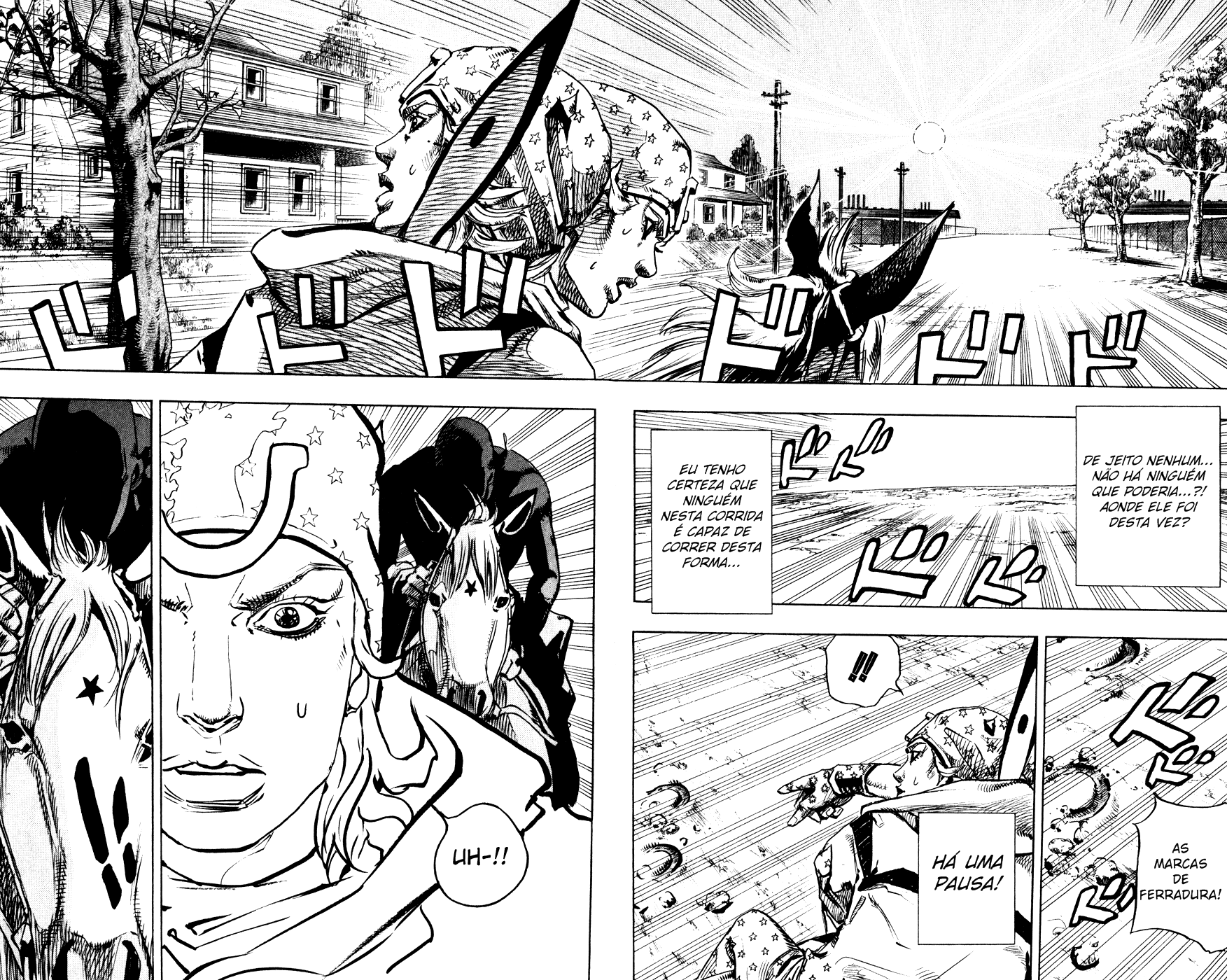 Read JoJo's Bizarre Adventure Part 7  Steel Ball Run PT-BR Manga Online