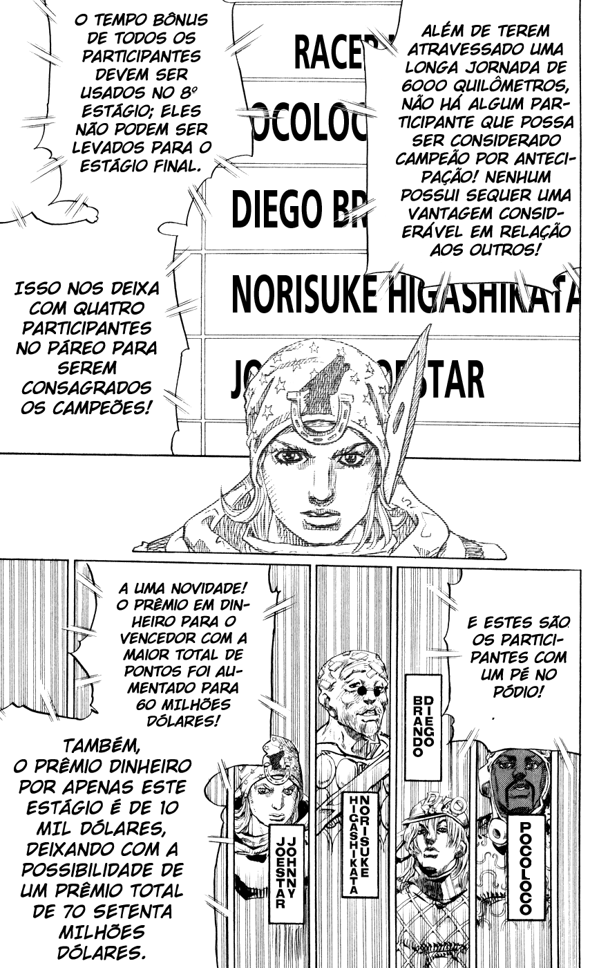 Read JoJo's Bizarre Adventure Part 7  Steel Ball Run PT-BR Manga Online