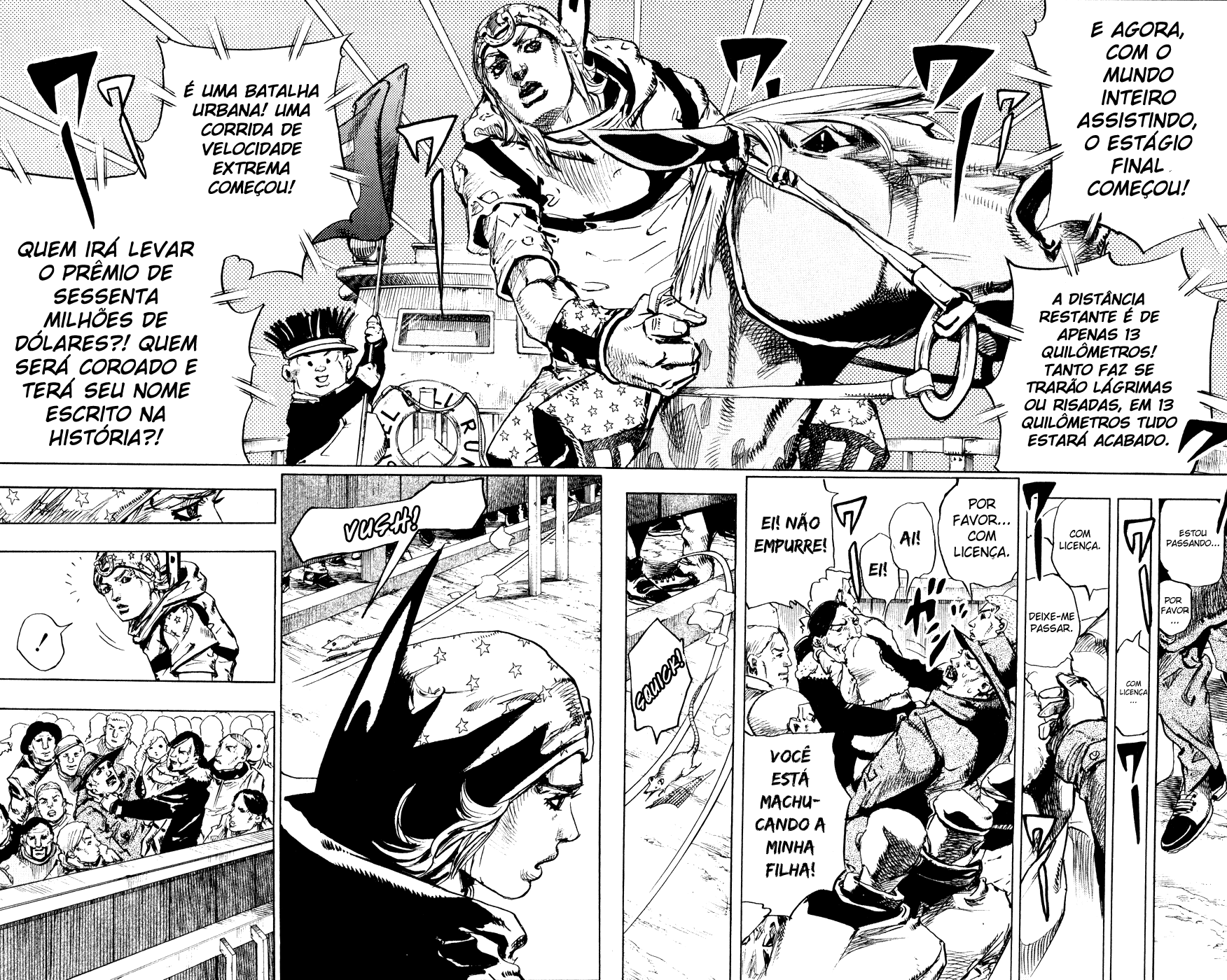 Read JoJo's Bizarre Adventure Part 7  Steel Ball Run PT-BR Manga Online