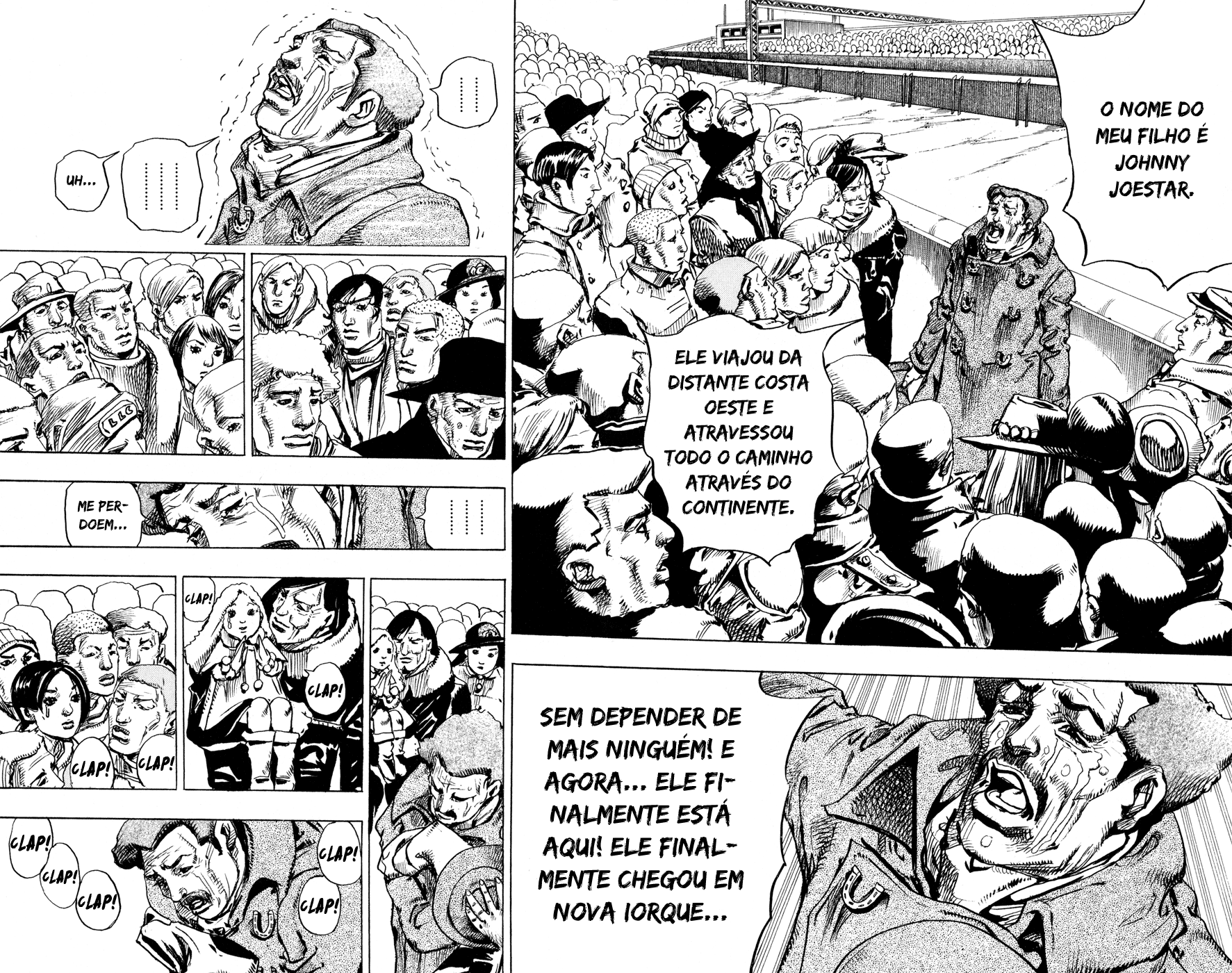 Read JoJo's Bizarre Adventure Part 7  Steel Ball Run PT-BR Manga Online