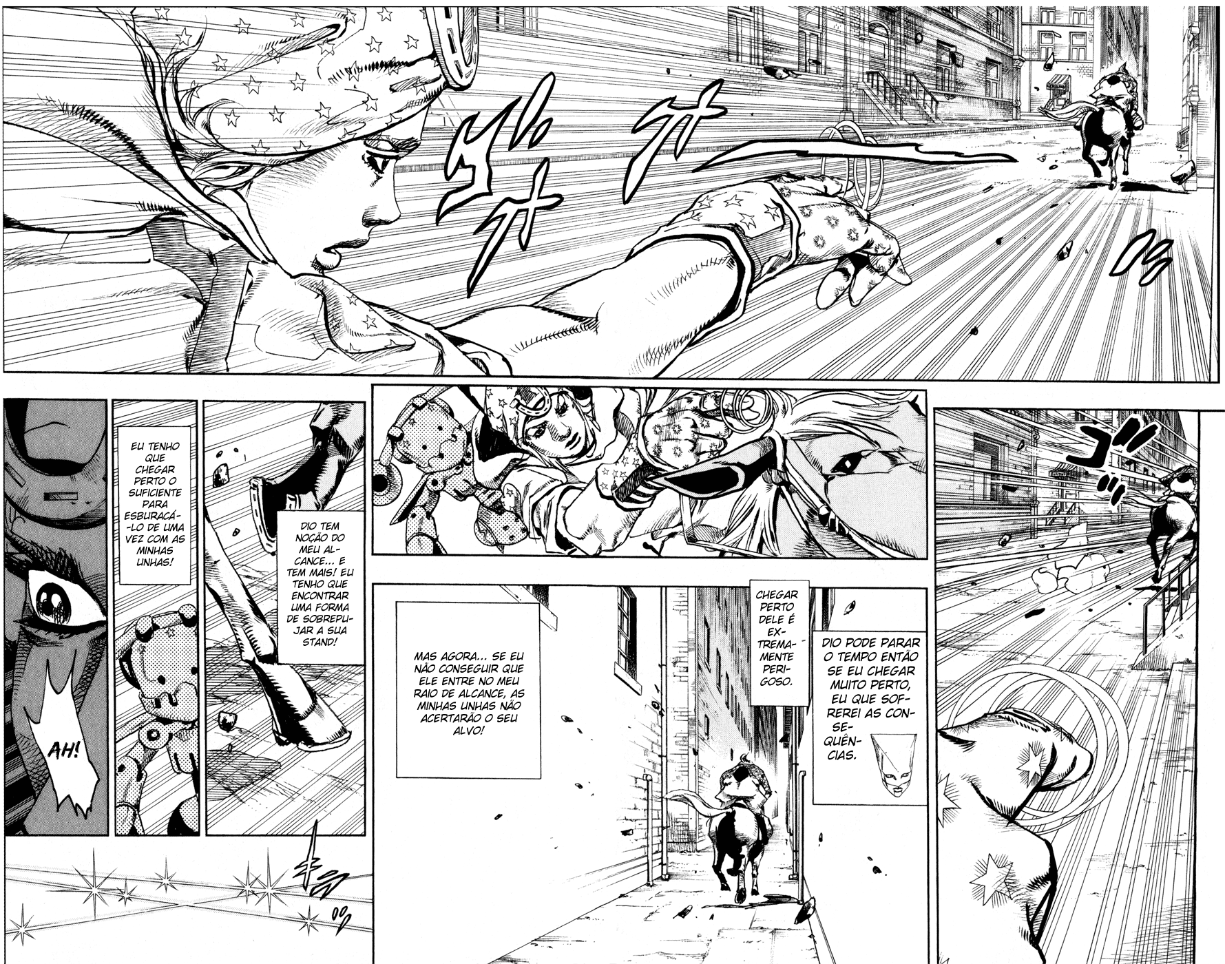 Read JoJo's Bizarre Adventure Part 7  Steel Ball Run PT-BR Manga Online