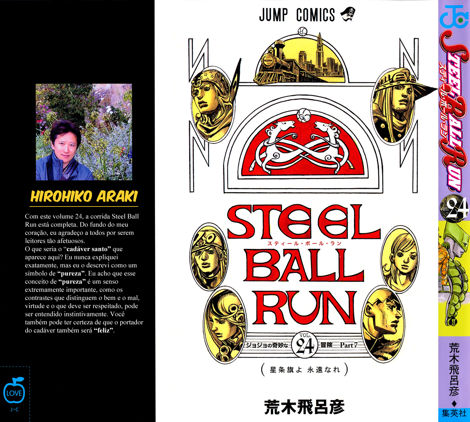 Read JoJo's Bizarre Adventure Part 7  Steel Ball Run PT-BR Manga Online