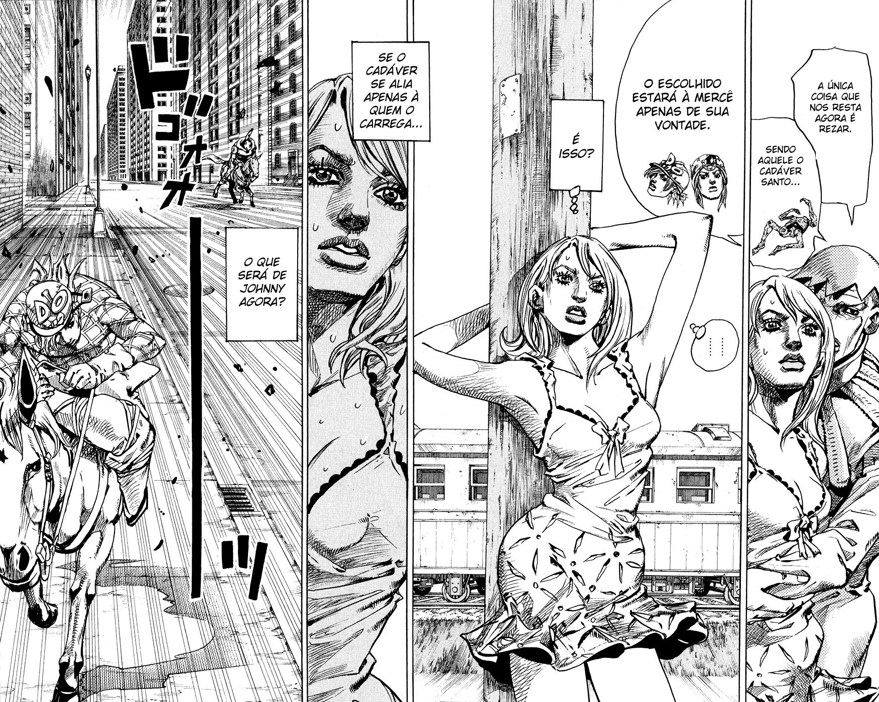 Read JoJo's Bizarre Adventure Part 7  Steel Ball Run PT-BR Manga Online