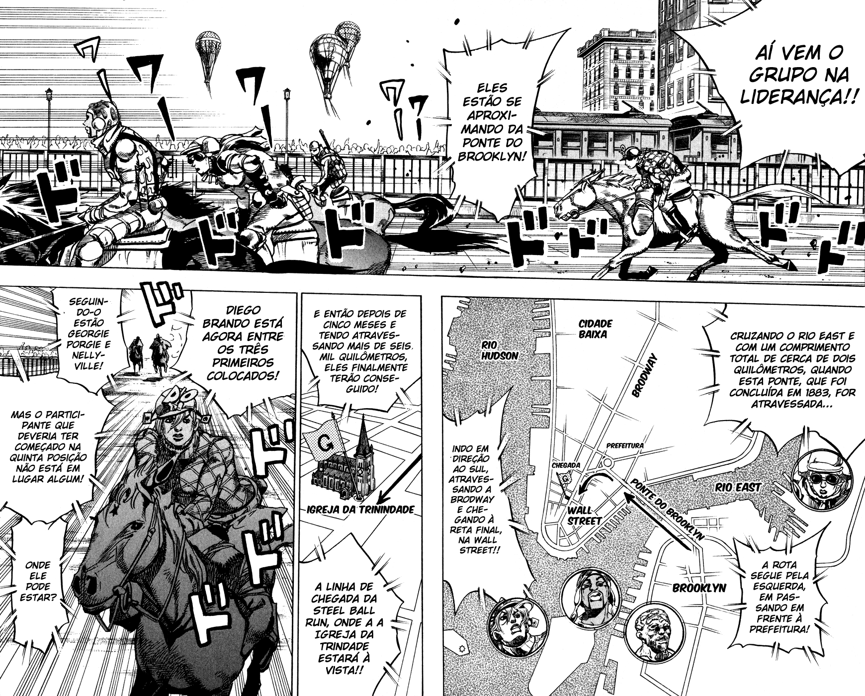 Read JoJo's Bizarre Adventure Part 7  Steel Ball Run PT-BR Manga Online