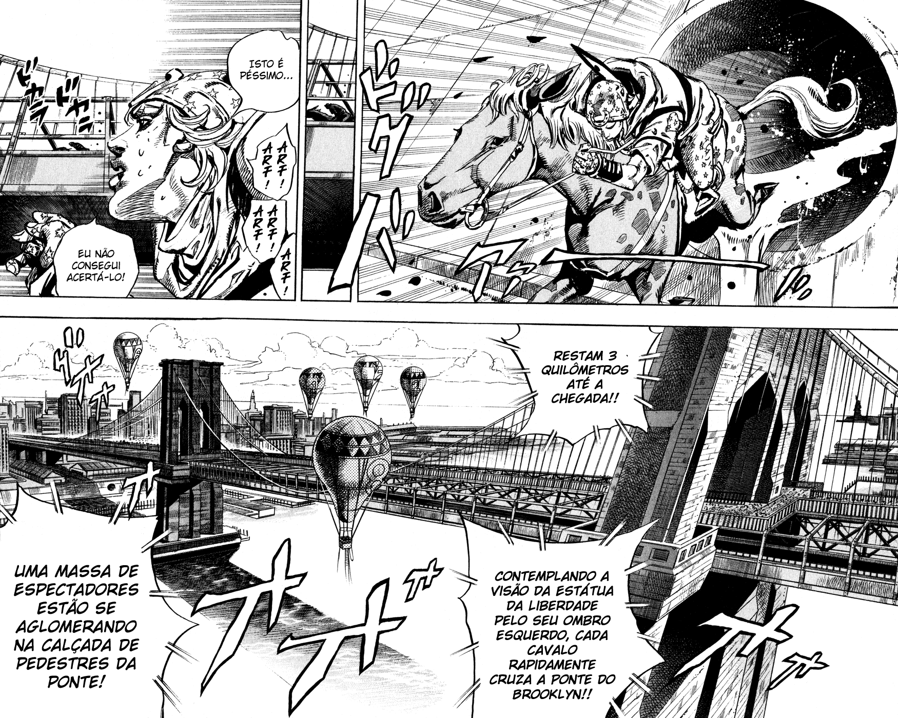 Read JoJo's Bizarre Adventure Part 7  Steel Ball Run PT-BR Manga Online