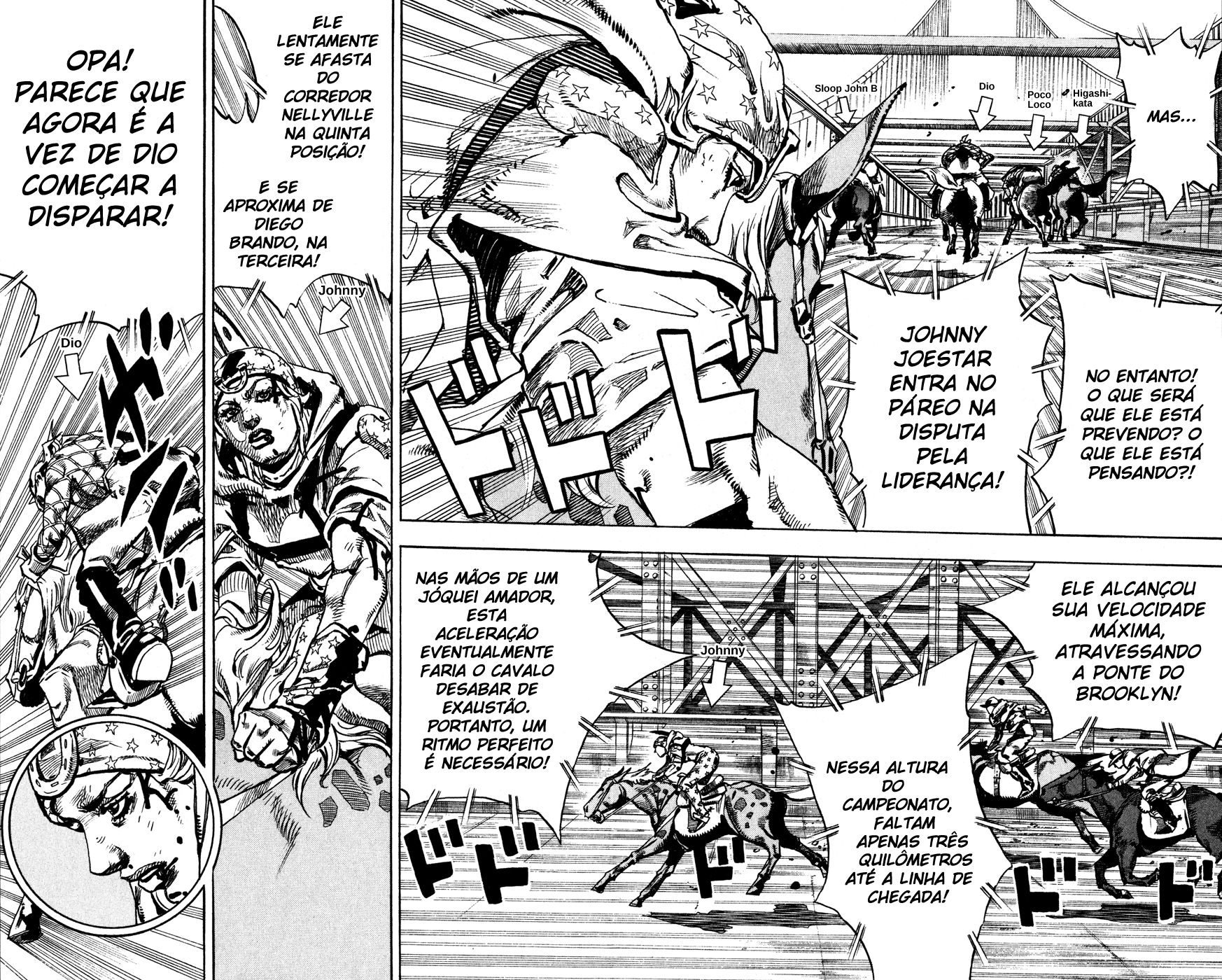 Read JoJo's Bizarre Adventure Part 7  Steel Ball Run PT-BR Manga Online