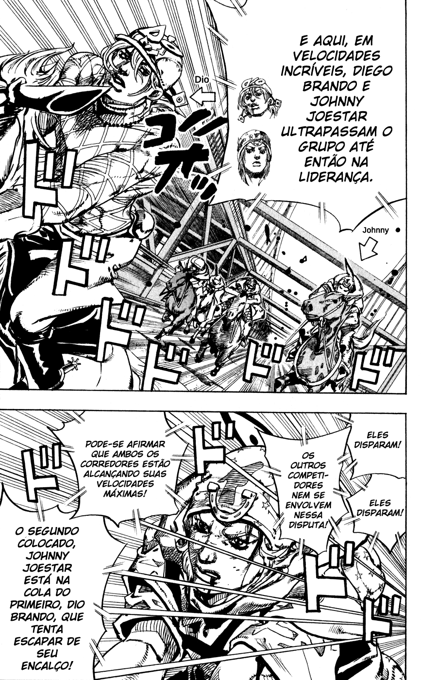 Read JoJo's Bizarre Adventure Part 7  Steel Ball Run PT-BR Manga Online
