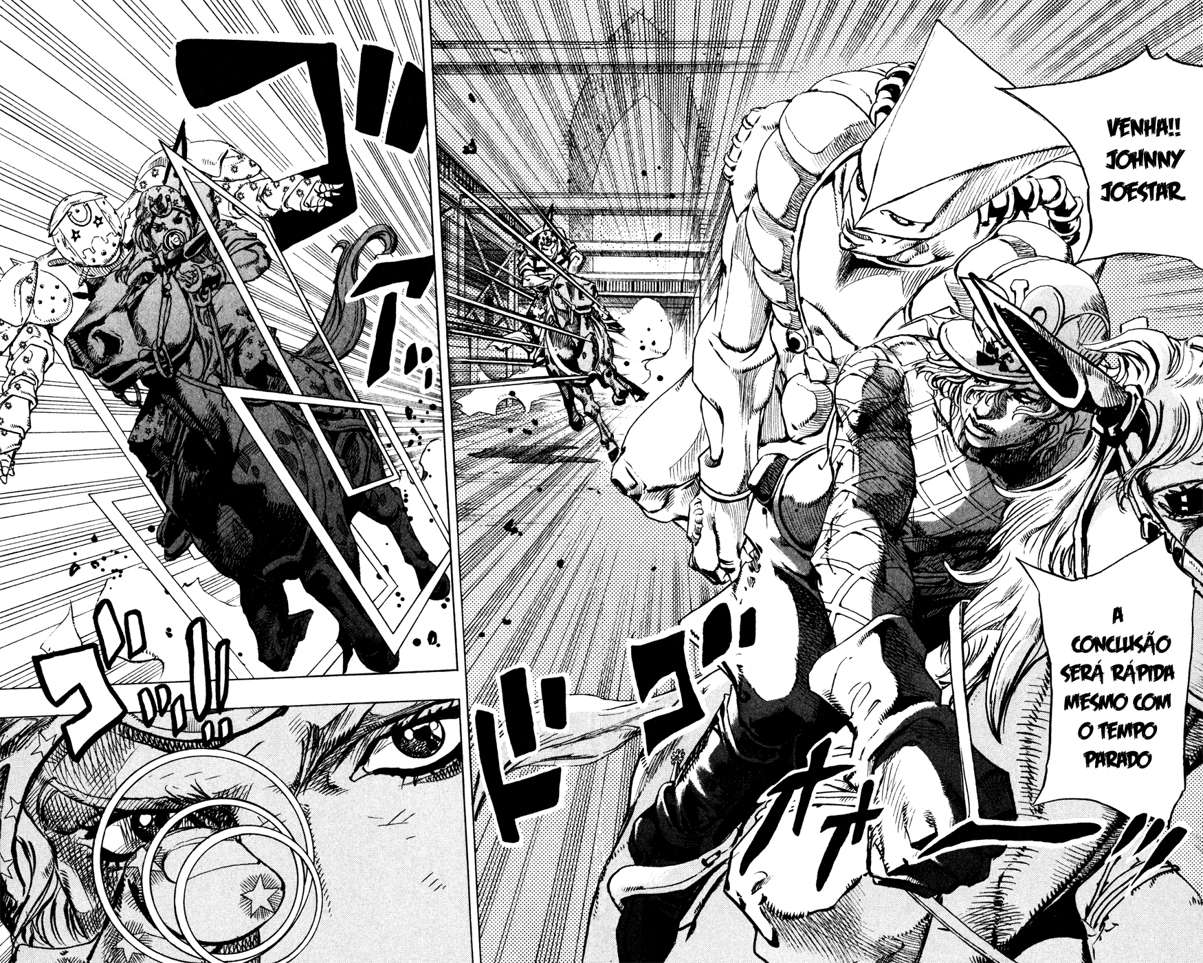 Read JoJo's Bizarre Adventure Part 7  Steel Ball Run PT-BR Manga Online