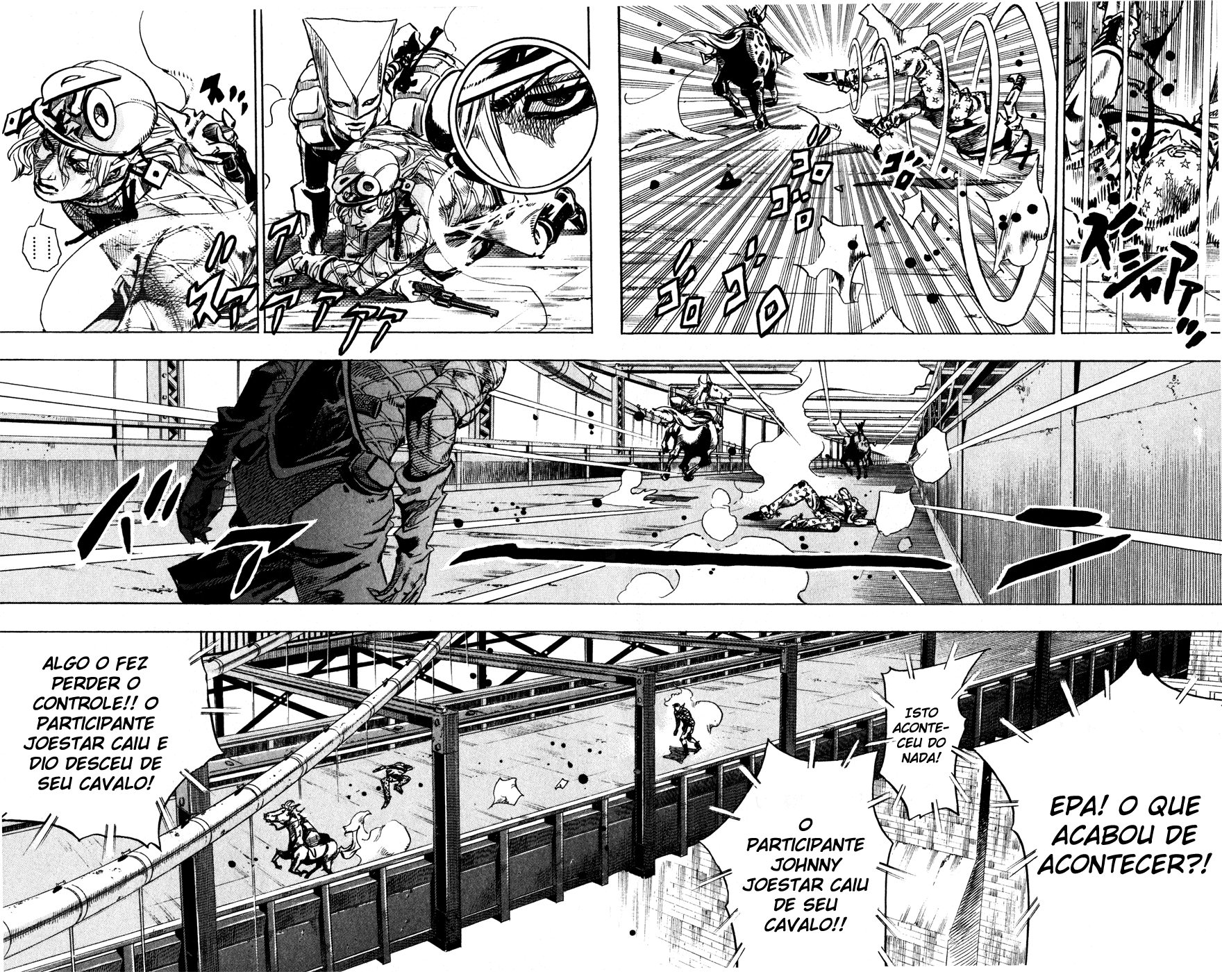 Read JoJo's Bizarre Adventure Part 7  Steel Ball Run PT-BR Manga Online