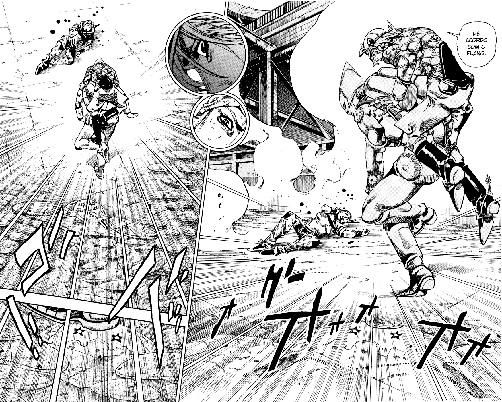 Read JoJo's Bizarre Adventure Part 7  Steel Ball Run PT-BR Manga Online