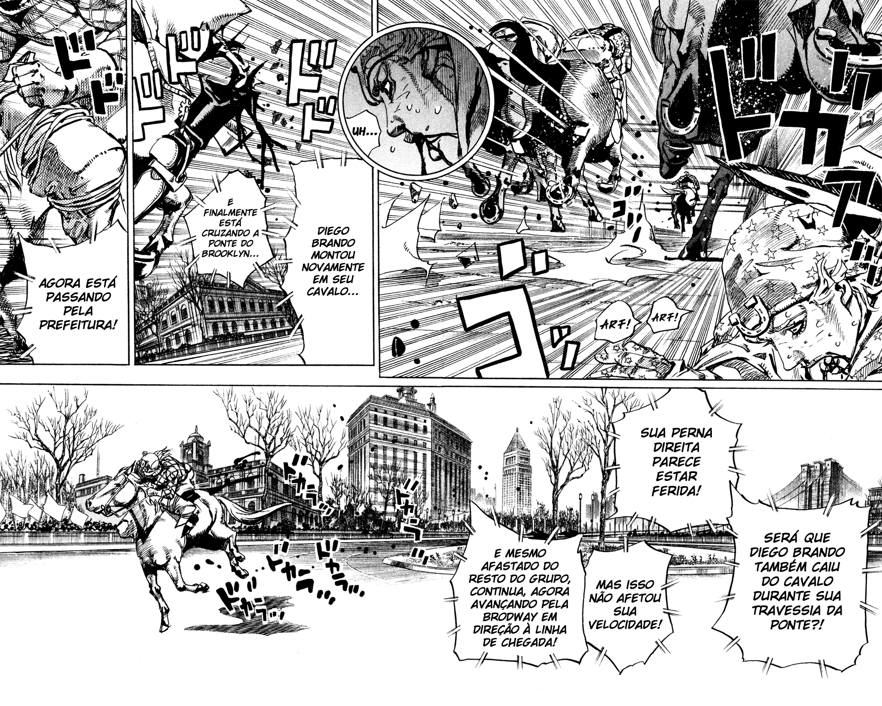 Read JoJo's Bizarre Adventure Part 7  Steel Ball Run PT-BR Manga Online