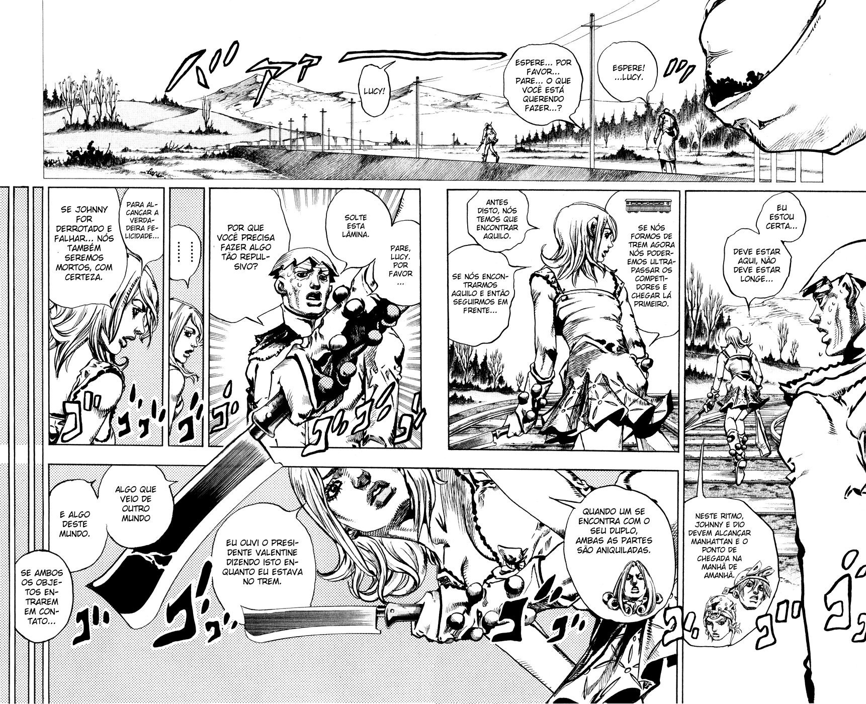 Read JoJo's Bizarre Adventure Part 7  Steel Ball Run PT-BR Manga Online