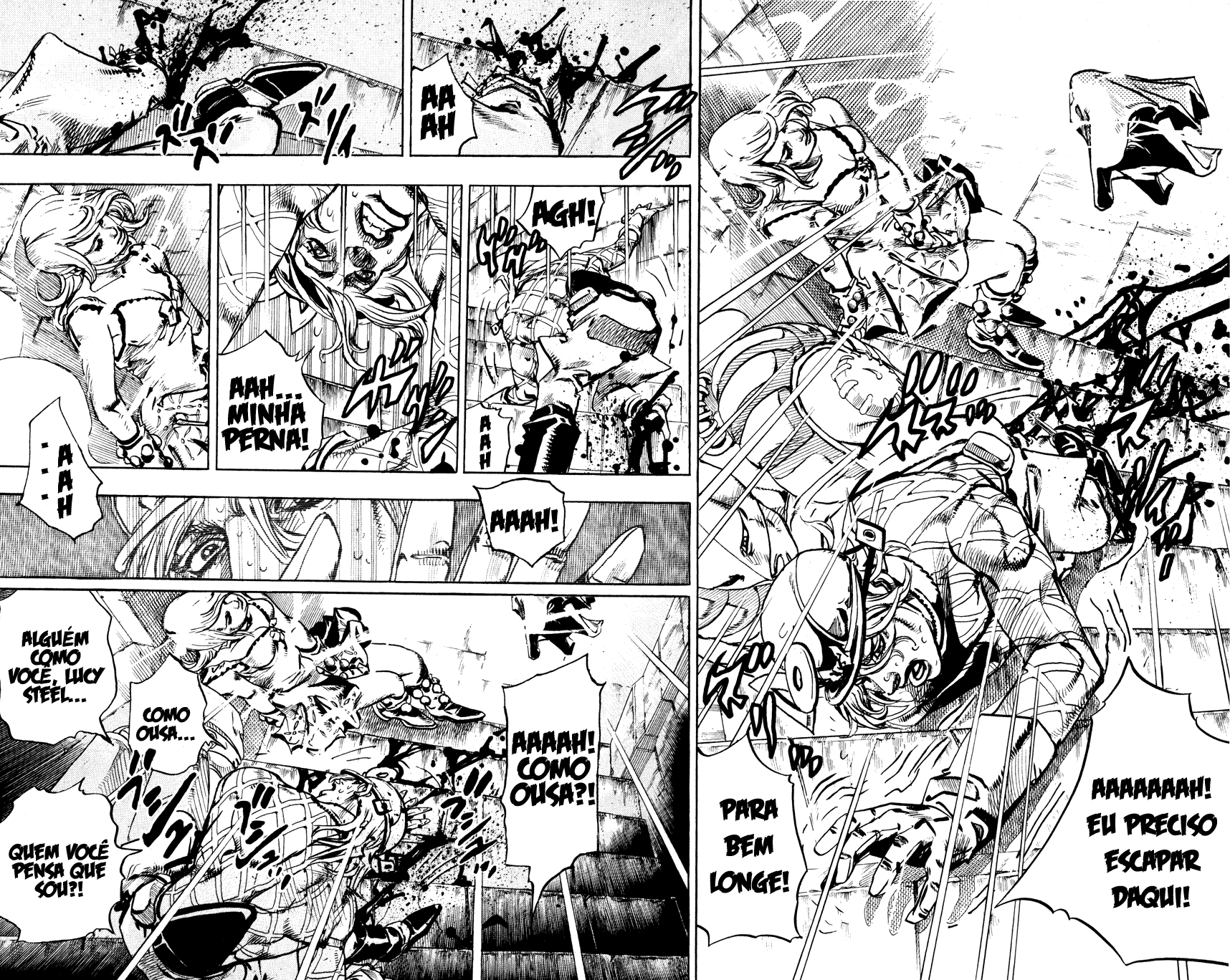 Read JoJo's Bizarre Adventure Part 7  Steel Ball Run PT-BR Manga Online