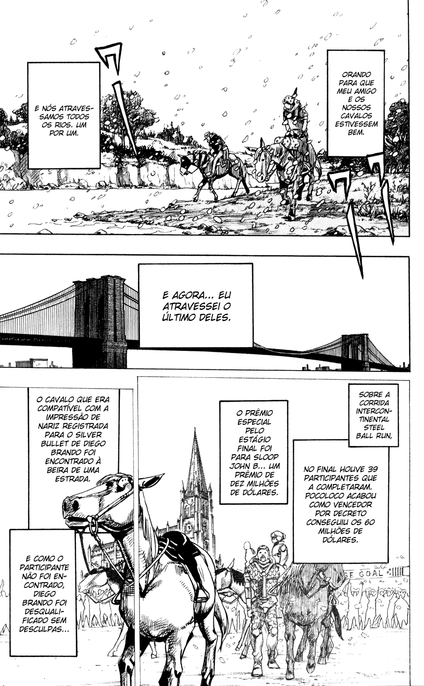Read JoJo's Bizarre Adventure Part 7  Steel Ball Run PT-BR Manga Online