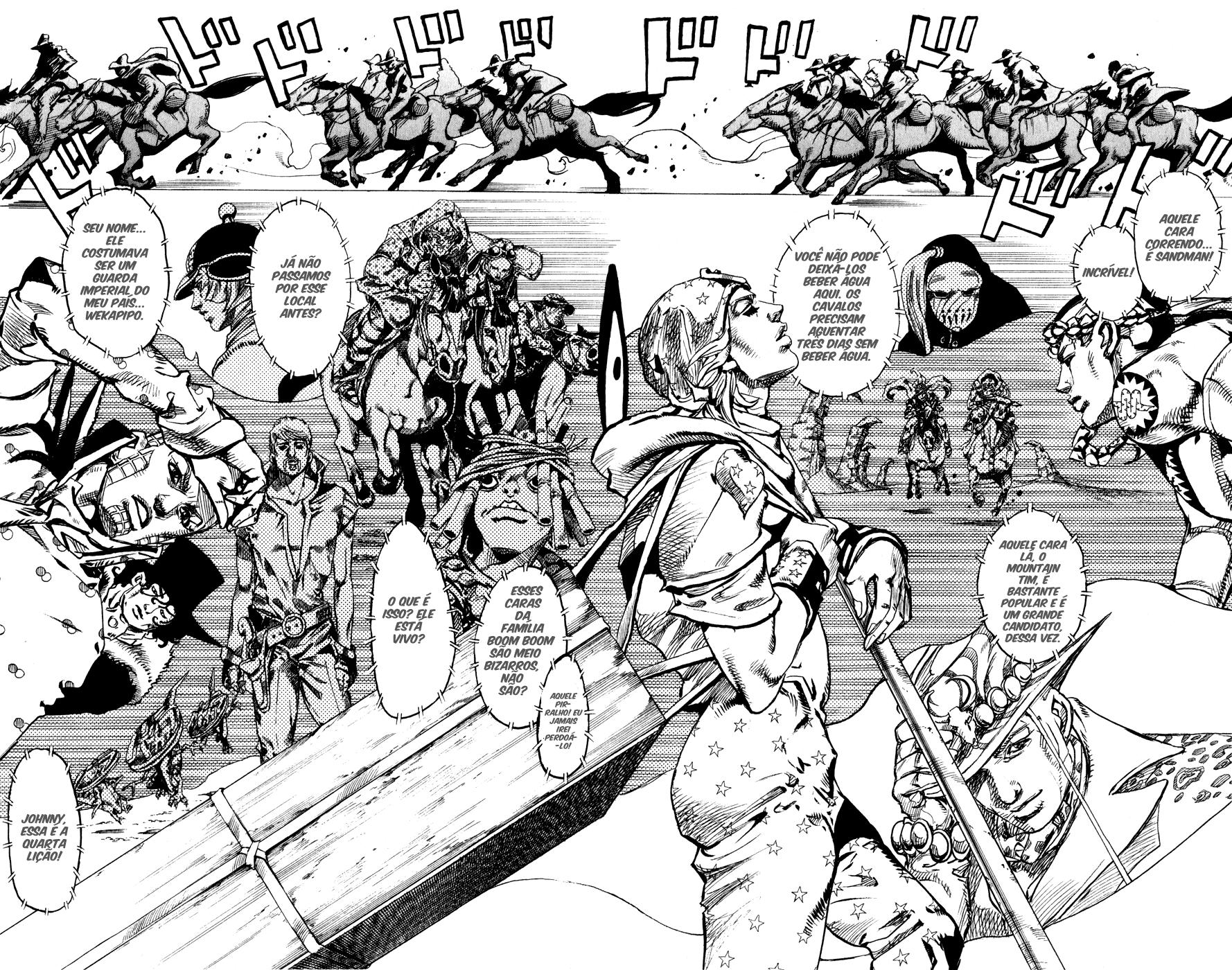 Read JoJo's Bizarre Adventure Part 7  Steel Ball Run PT-BR Manga Online