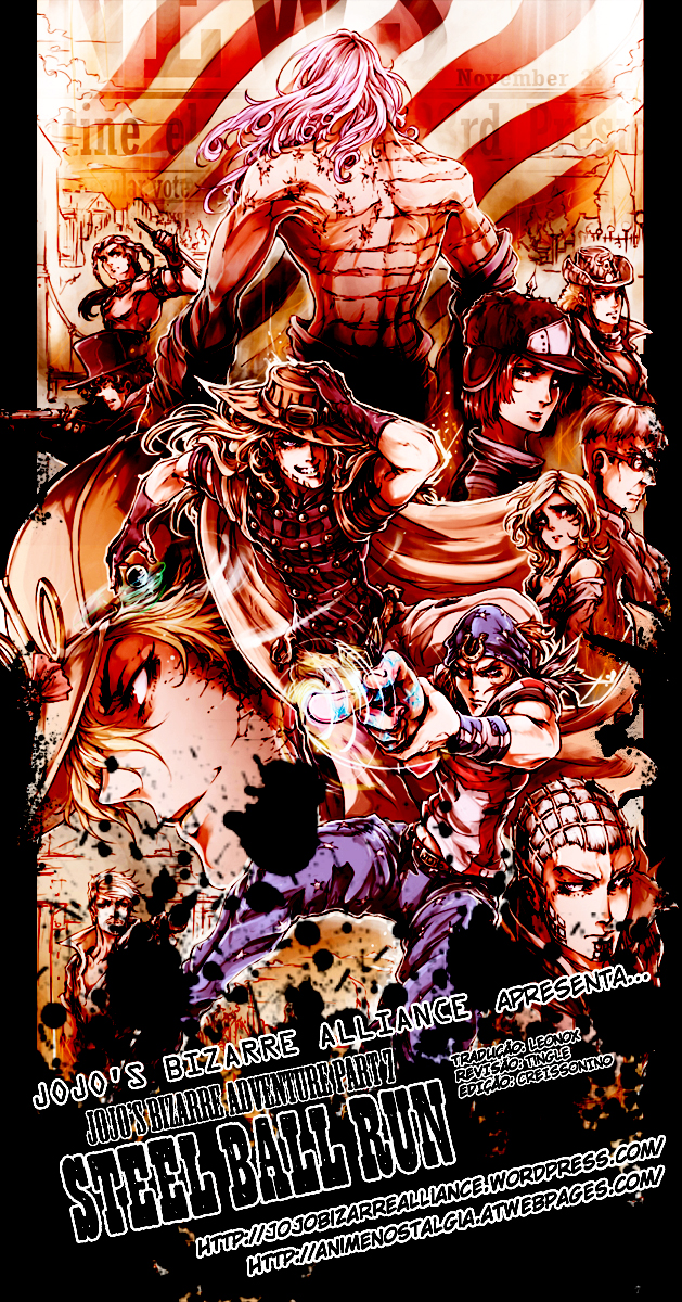 Read JoJo's Bizarre Adventure Part 7  Steel Ball Run PT-BR Manga Online